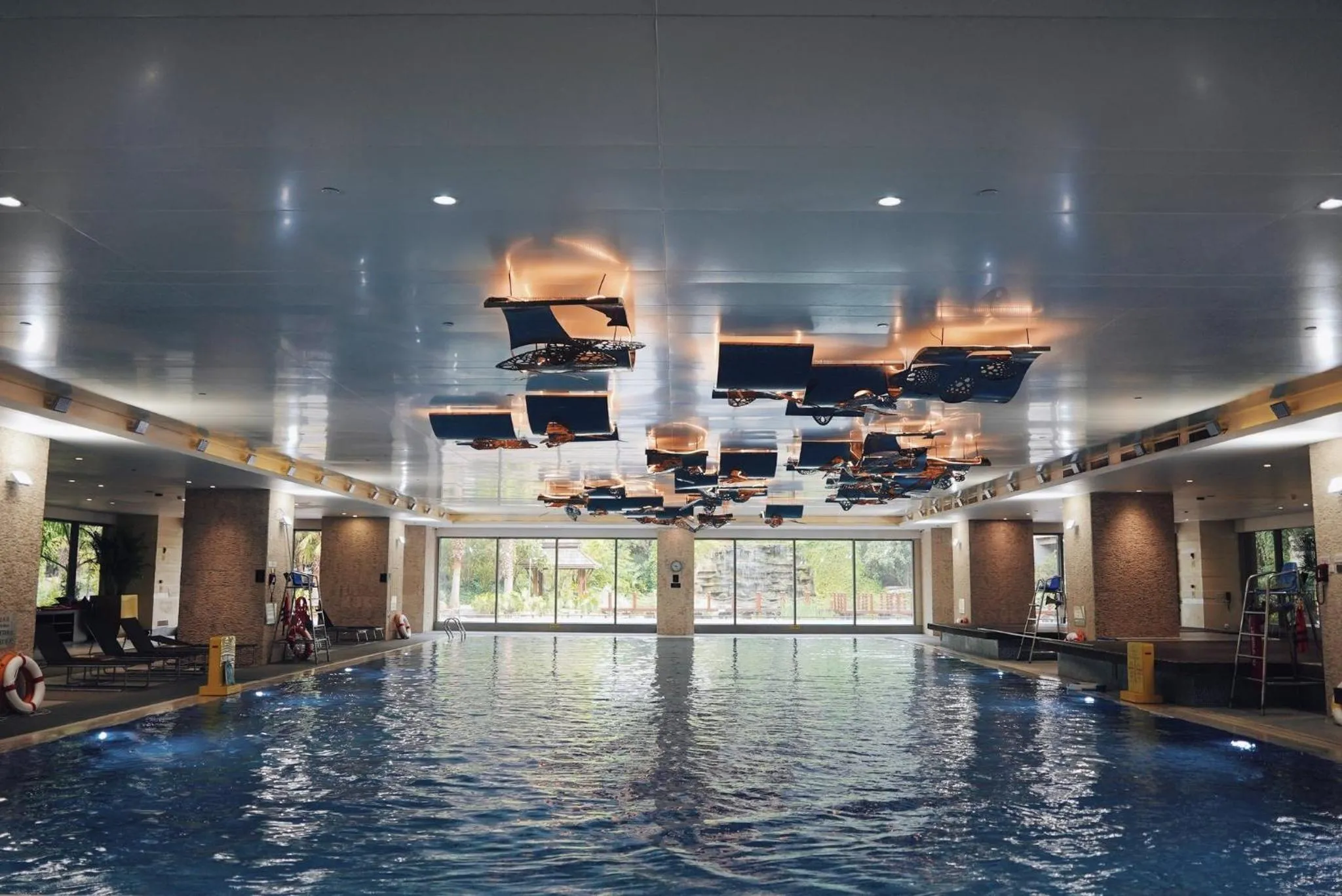 Swimming pool in InterContinental Kunming by IHG