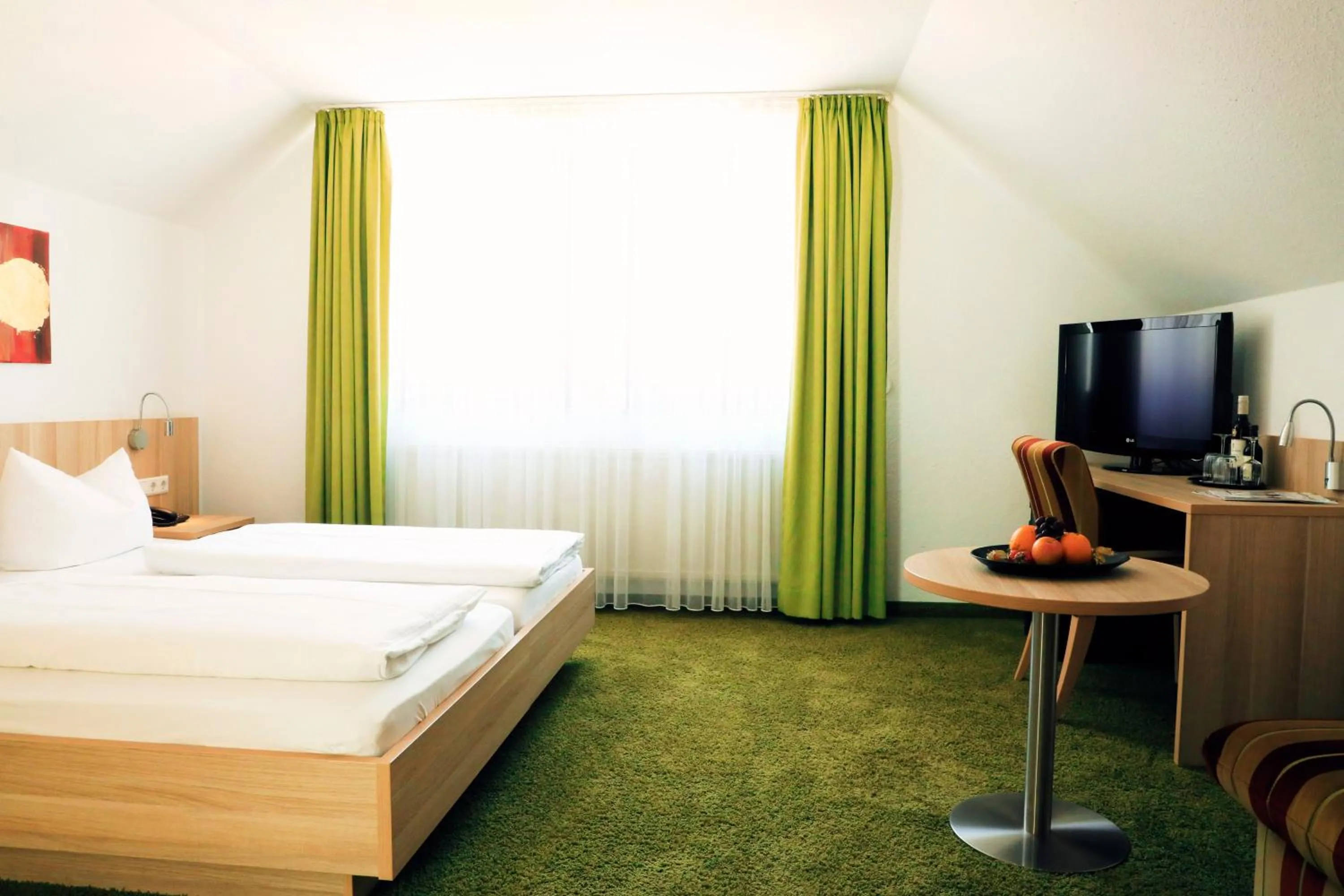 Photo of the whole room, Bed in Hotel Gasthof Ochsen