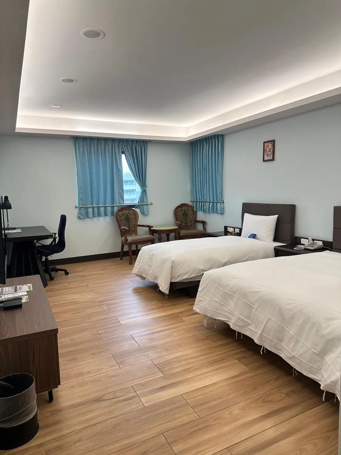 Bed in Menippe Hotel Kaohsiung