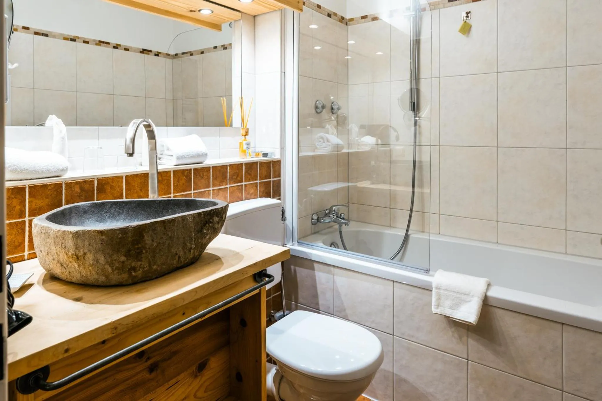 Bathroom in Berghotel Rehlegg