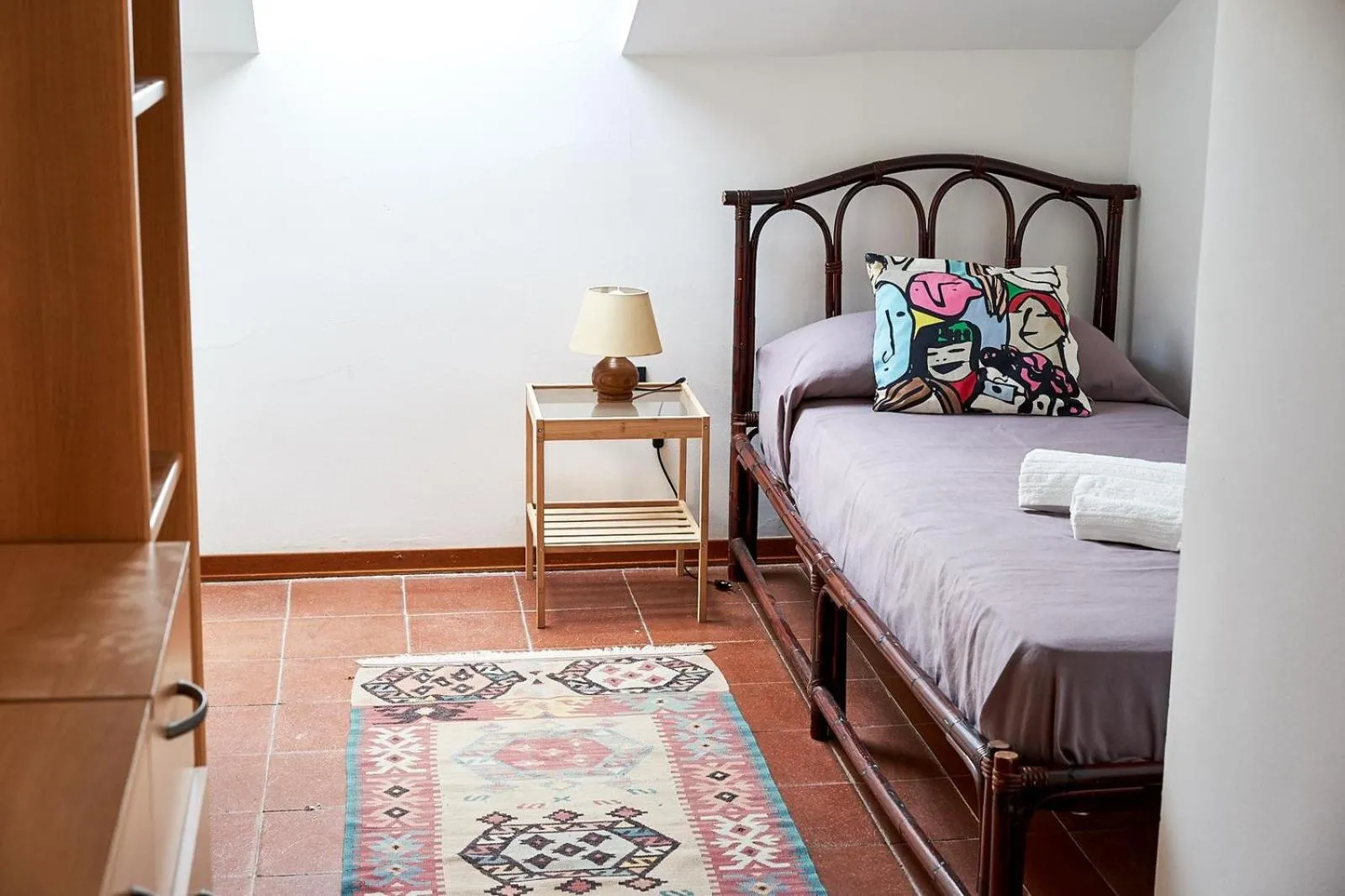 Bed in LuminHouse Mondello Valdesi