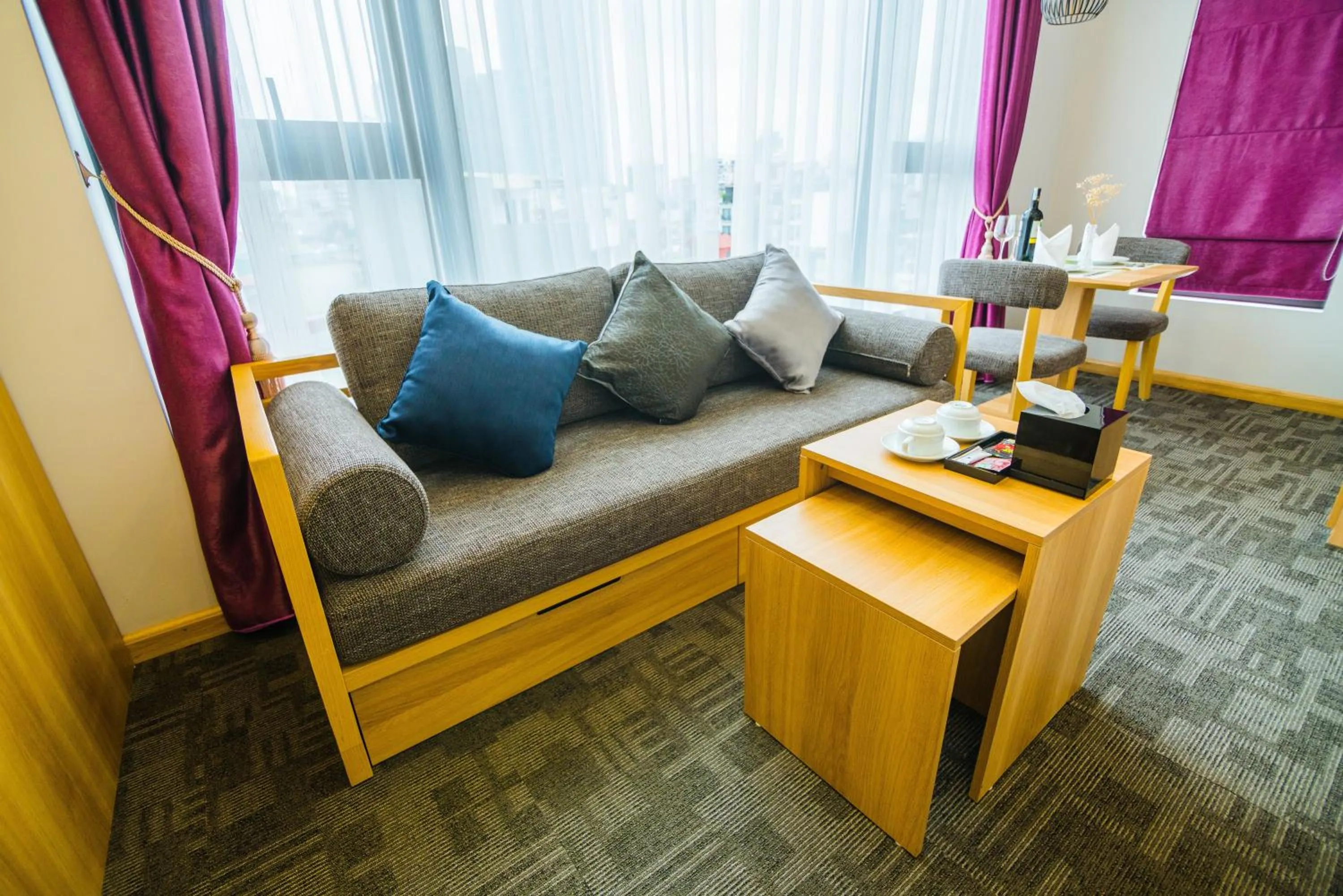 Living room in HANA Stay