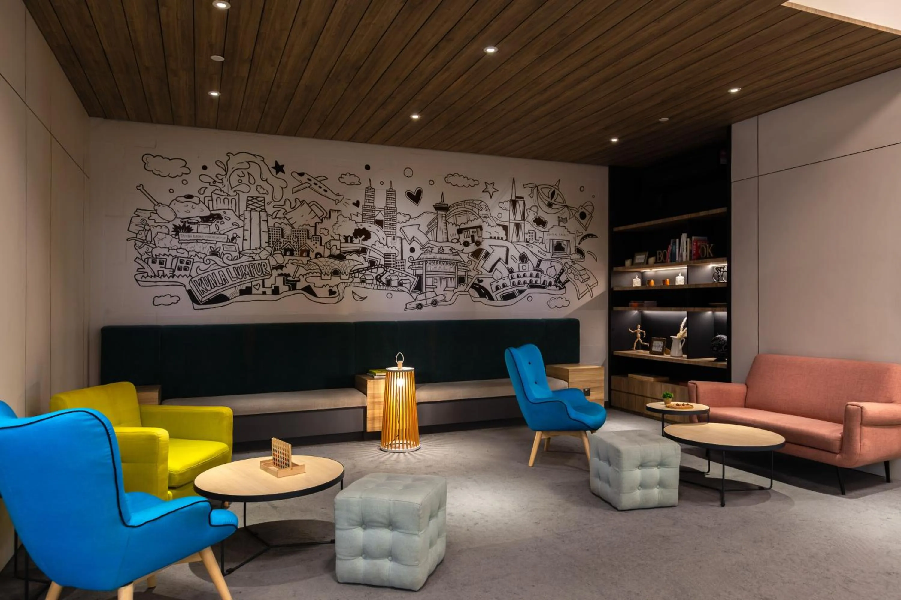 Lobby or reception in INNSiDE by Meliá Kuala Lumpur