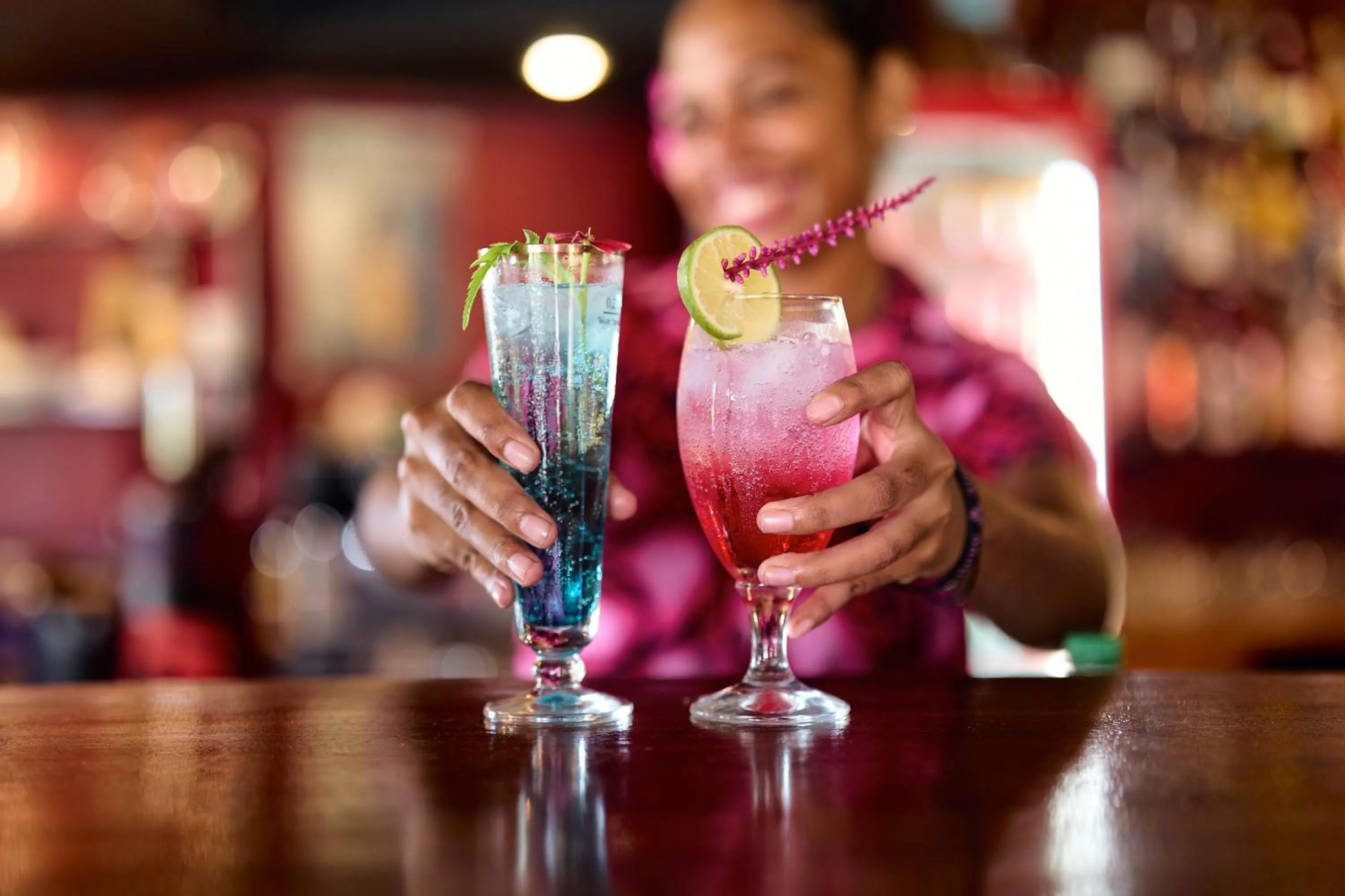 Lounge or bar in Golden Point Resort