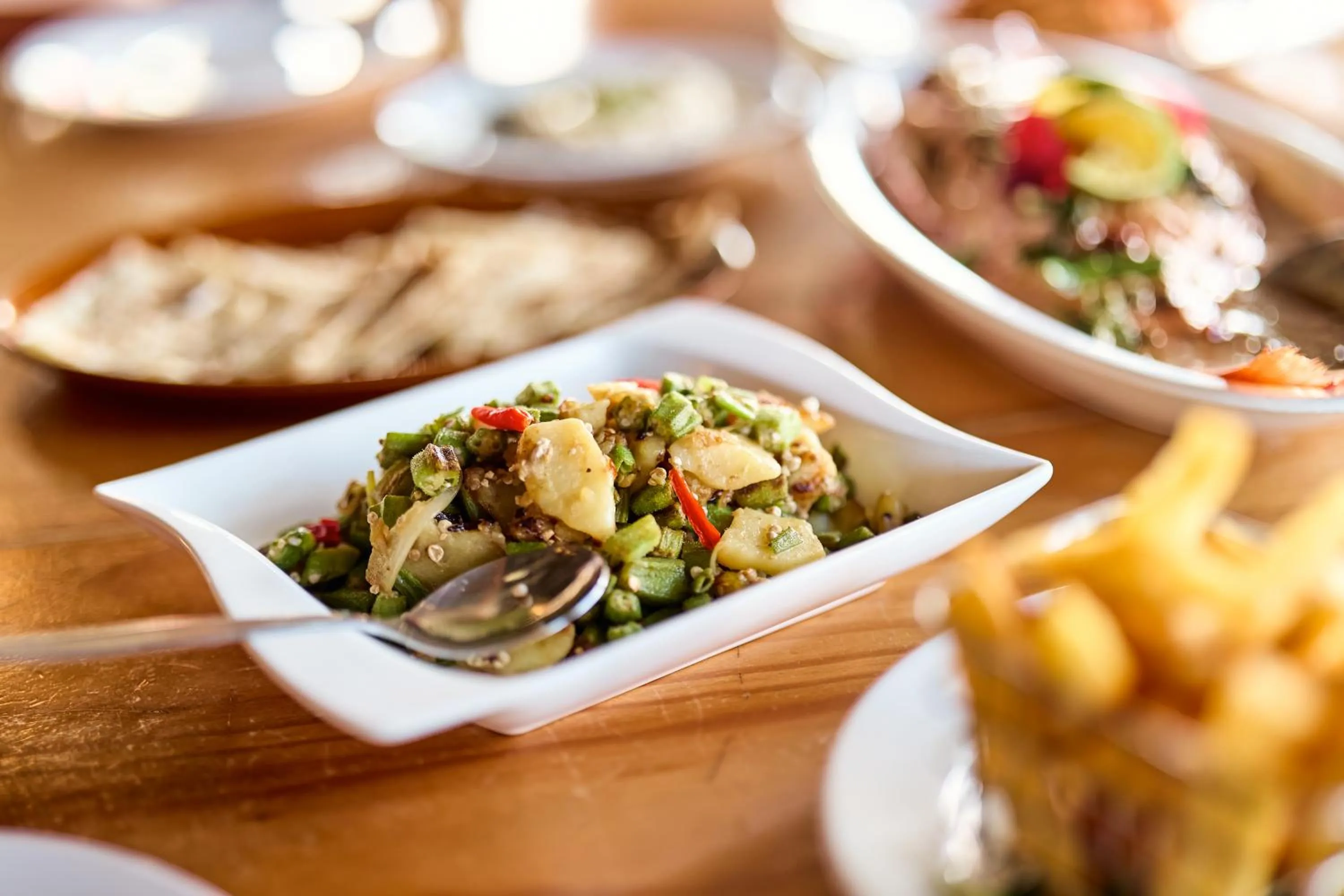 Food and drinks in Golden Point Resort