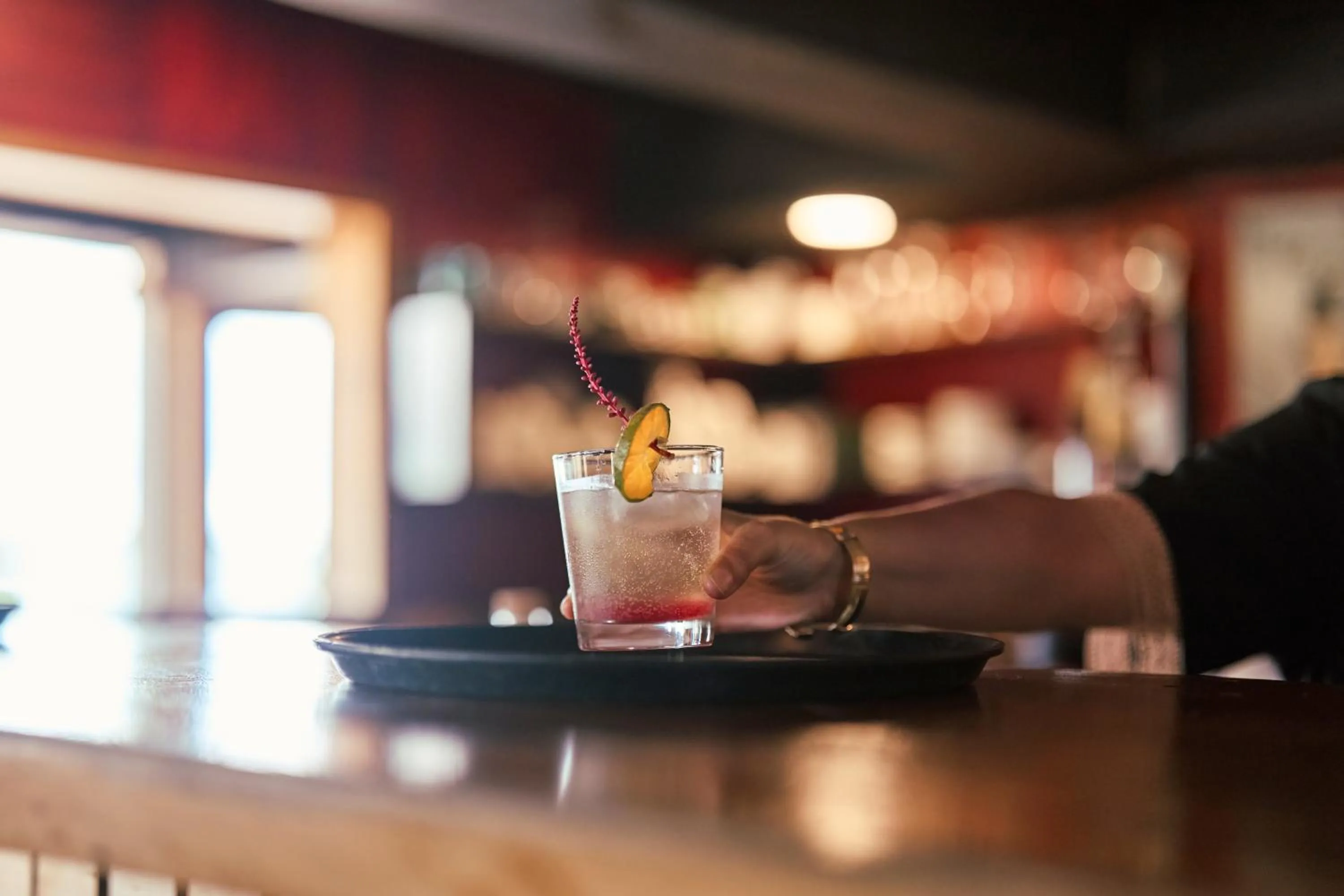 Lounge or bar in Golden Point Resort