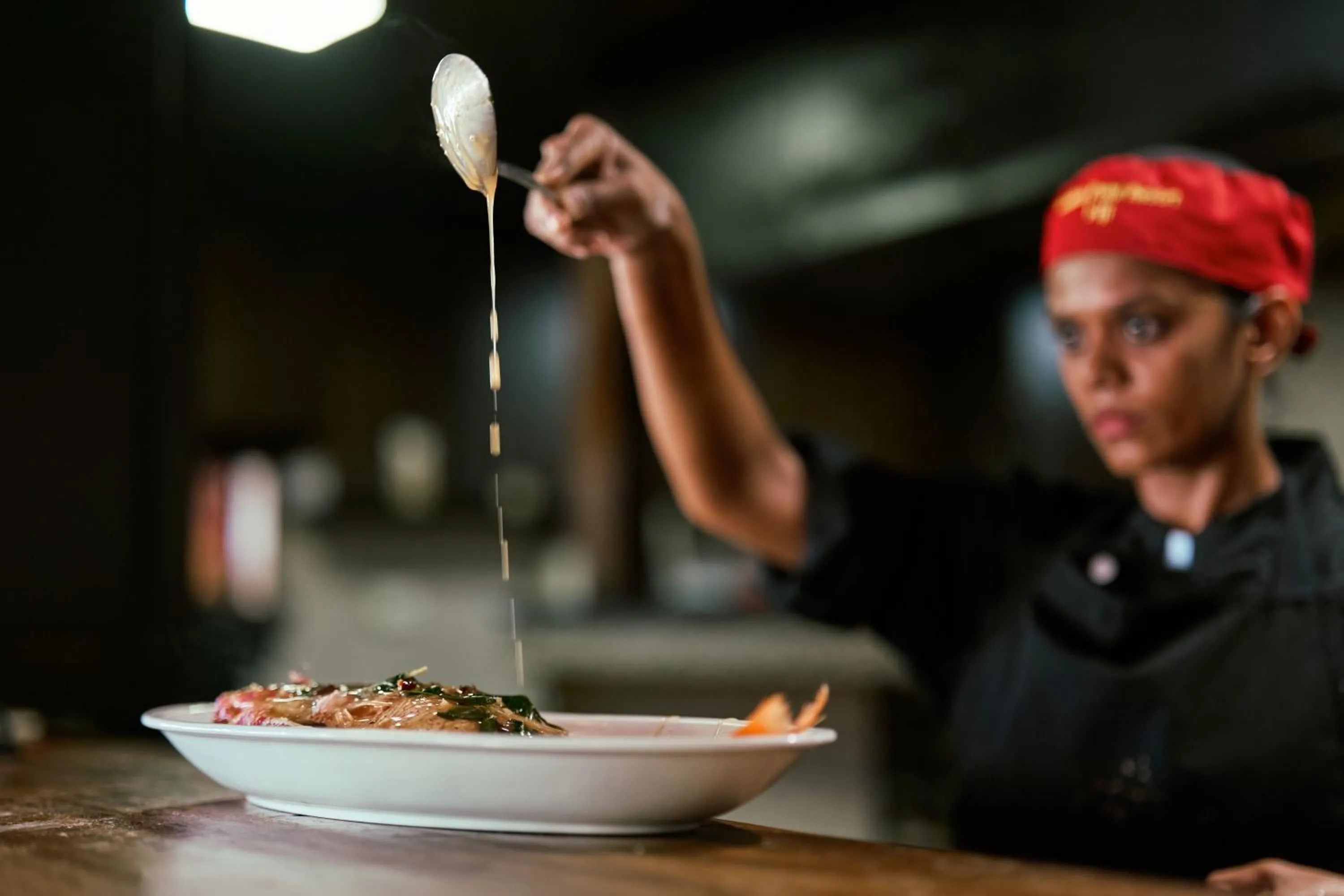 People in Golden Point Resort