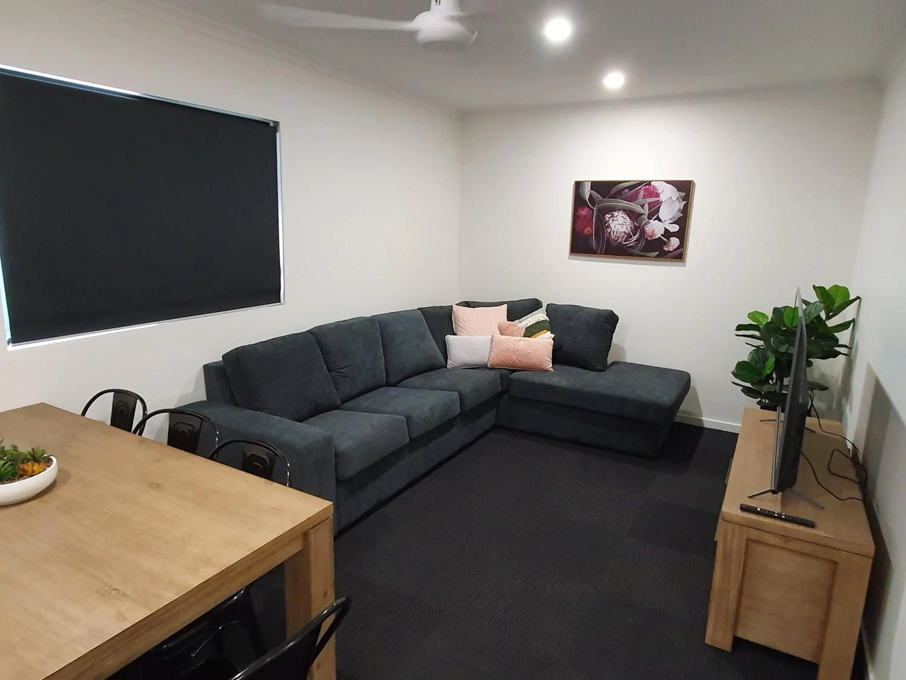 Communal lounge/ TV room in MiHaven Shared Living - Martyn St