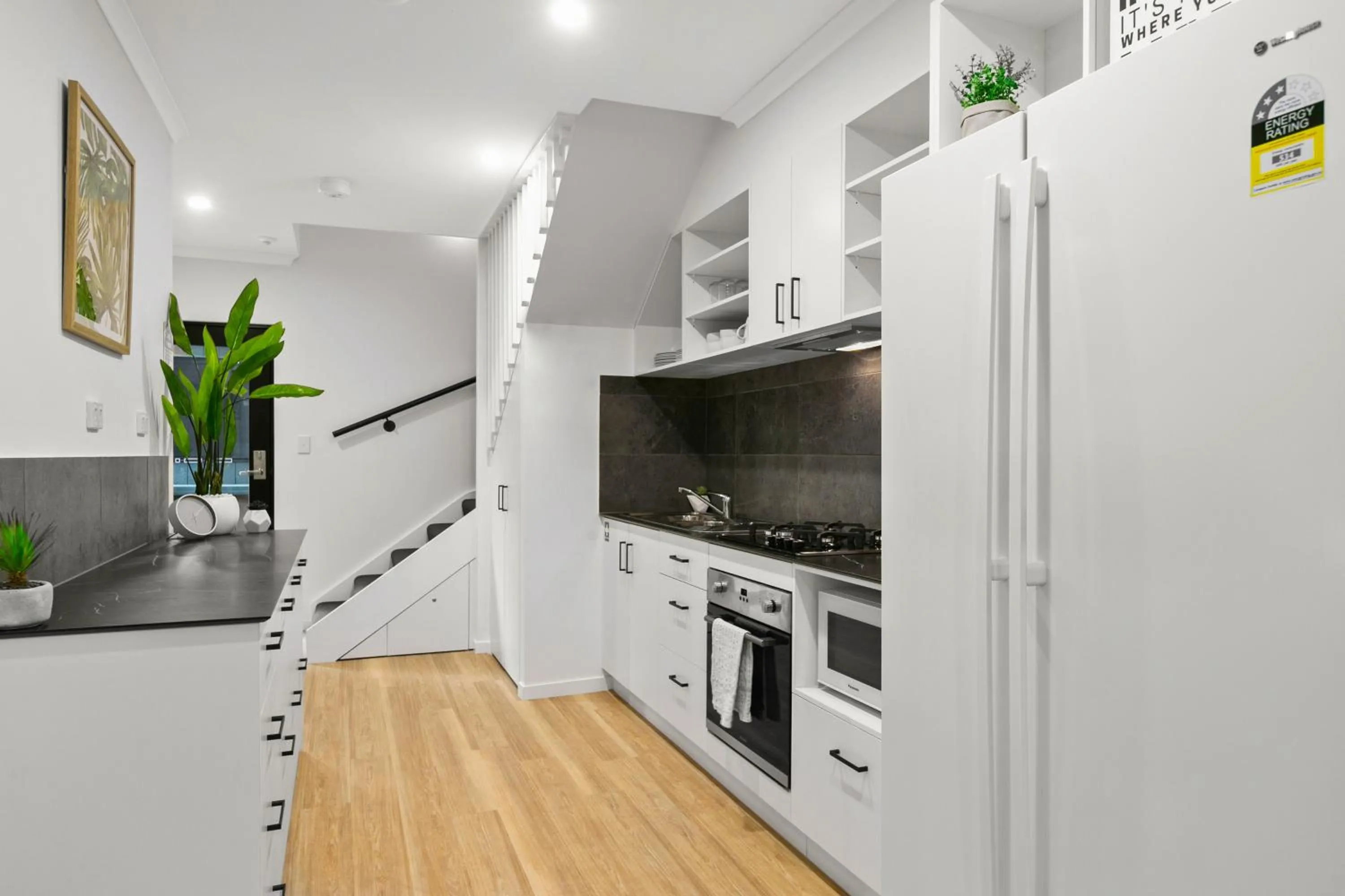 Communal kitchen in MiHaven Shared Living - Martyn St