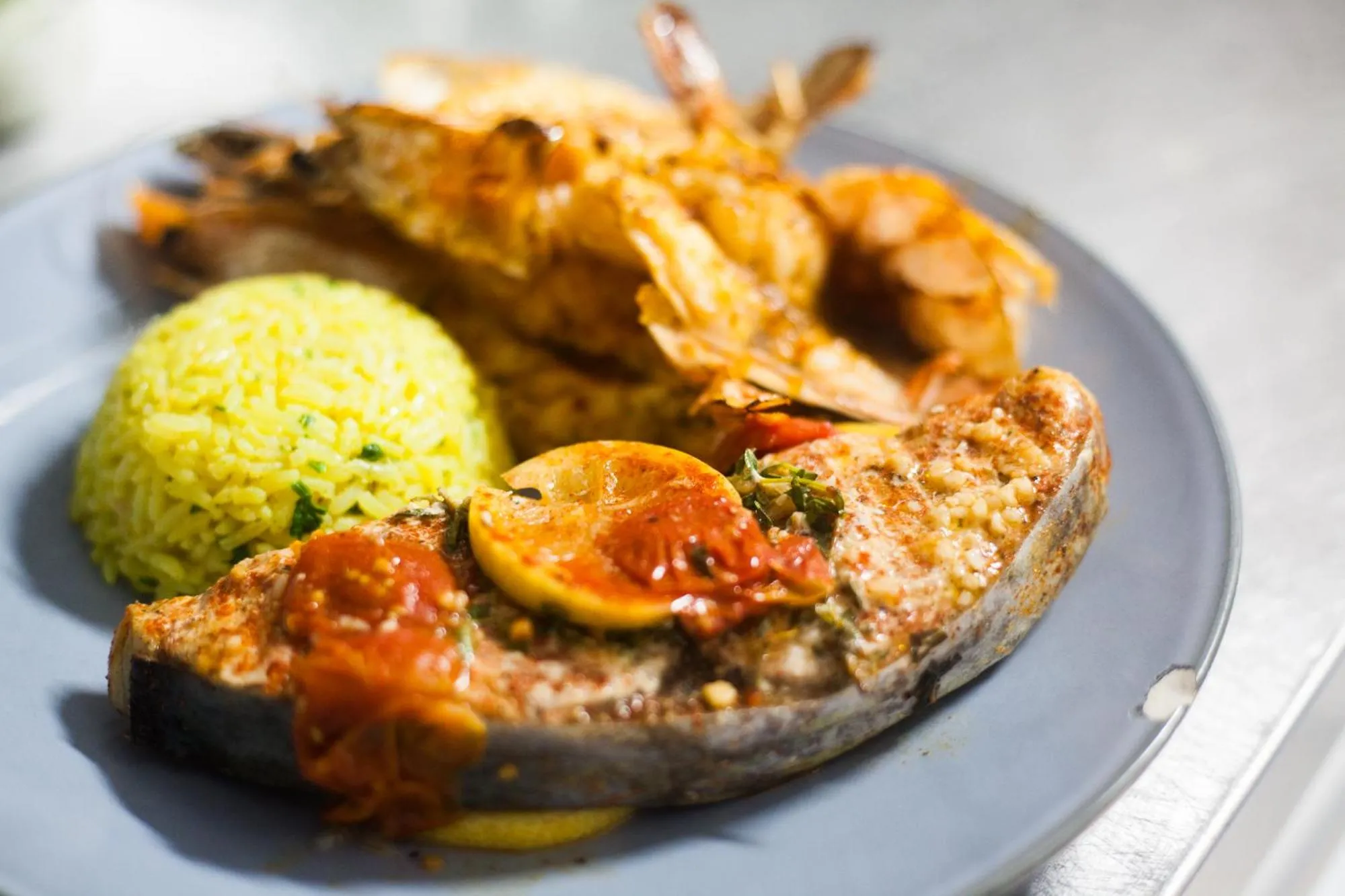 Food close-up in North Star Micro Hotel