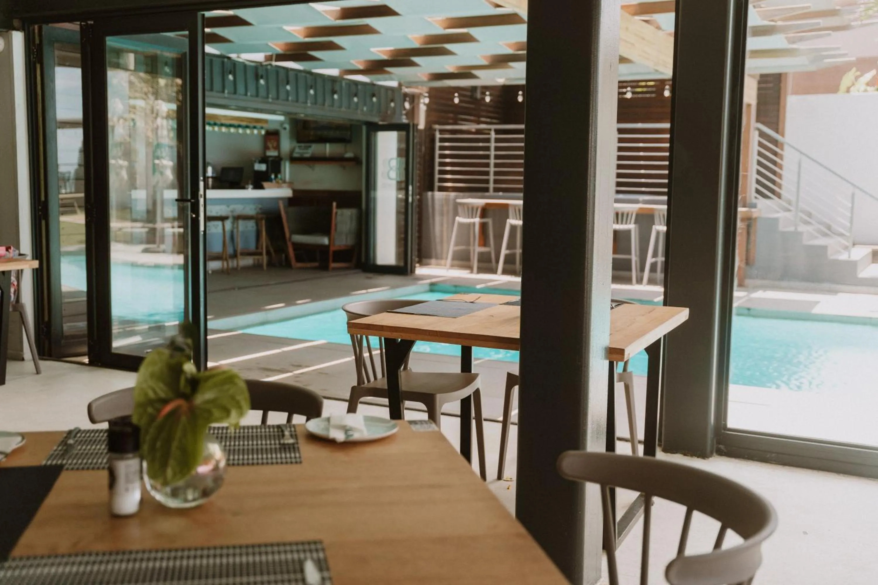 Living room in North Star Micro Hotel