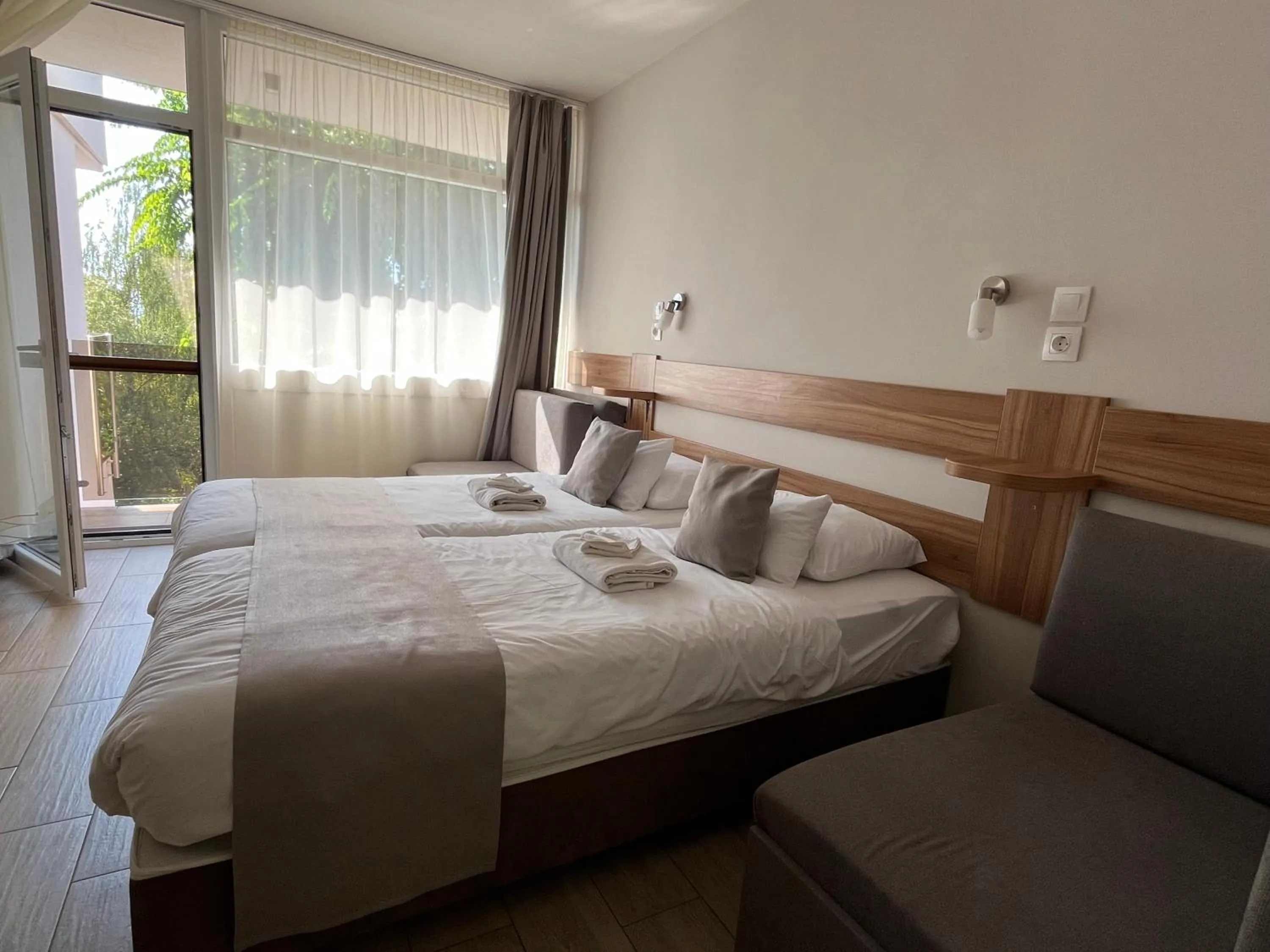 Bedroom in Xendala Panzió