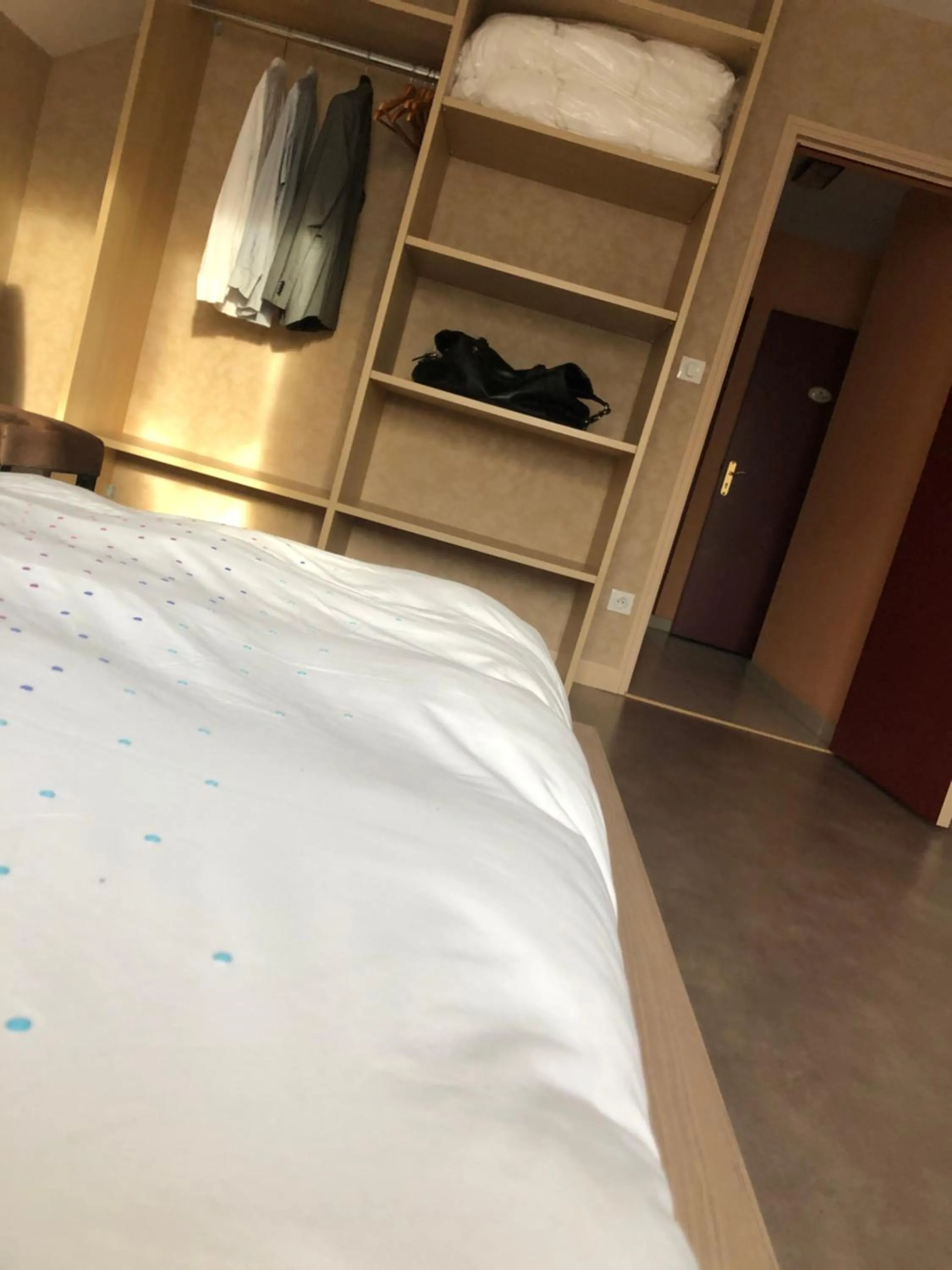 Bed in Maison d'hôtes La Colombelle