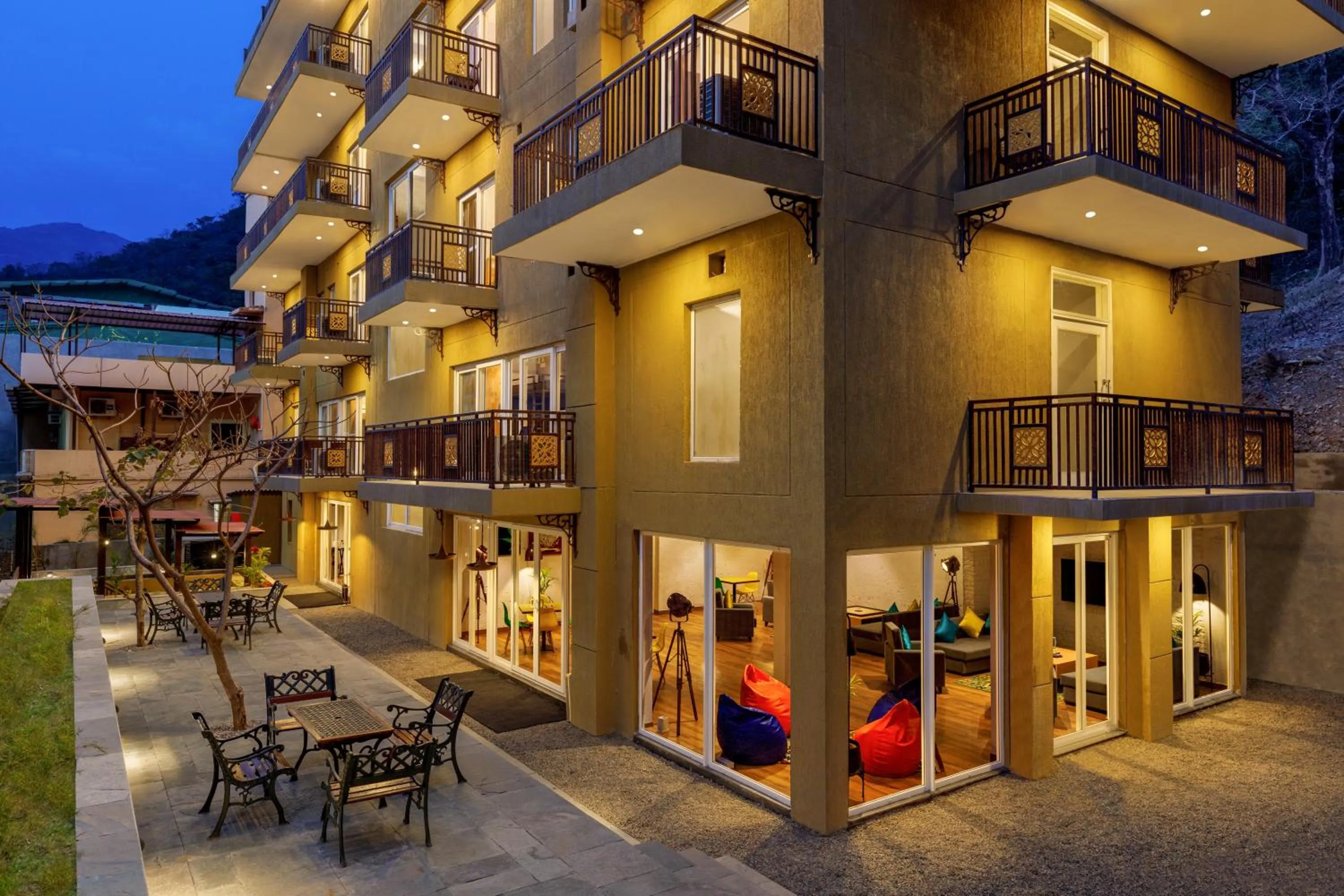 Property building in Bedzzz Rishikesh by Leisure Hotels