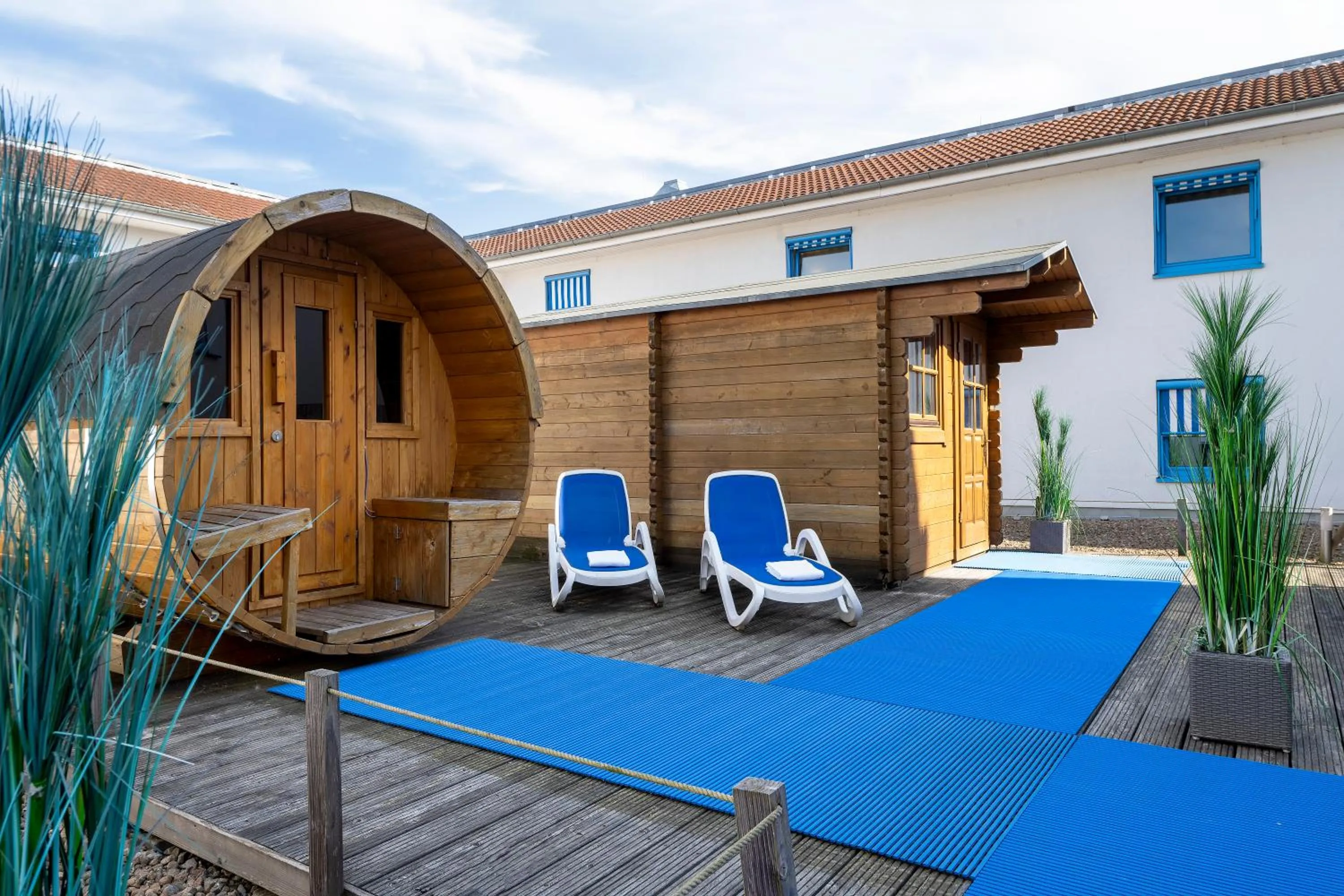 Sauna in Wyndham Garden Wismar