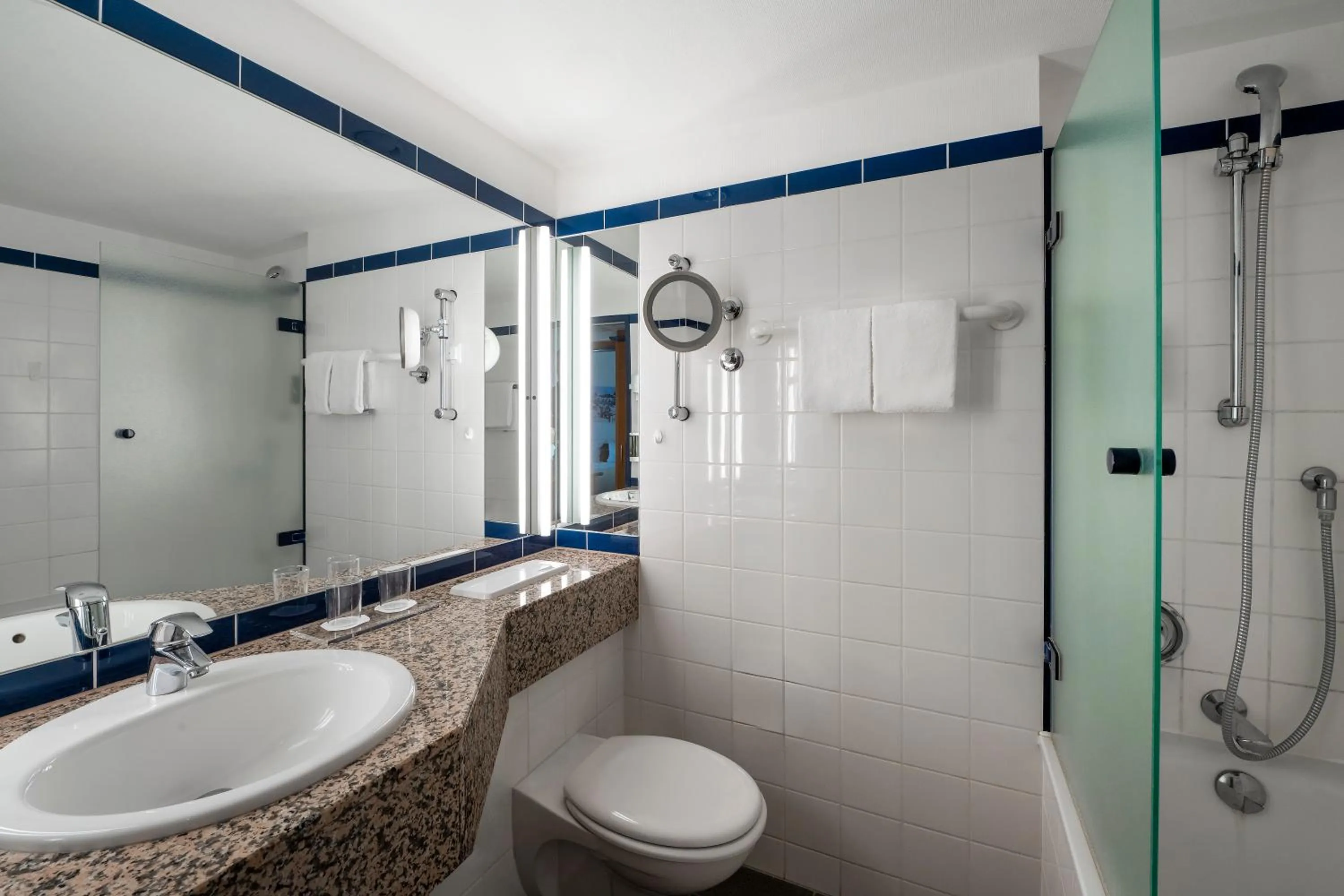 Bathroom in Wyndham Garden Wismar