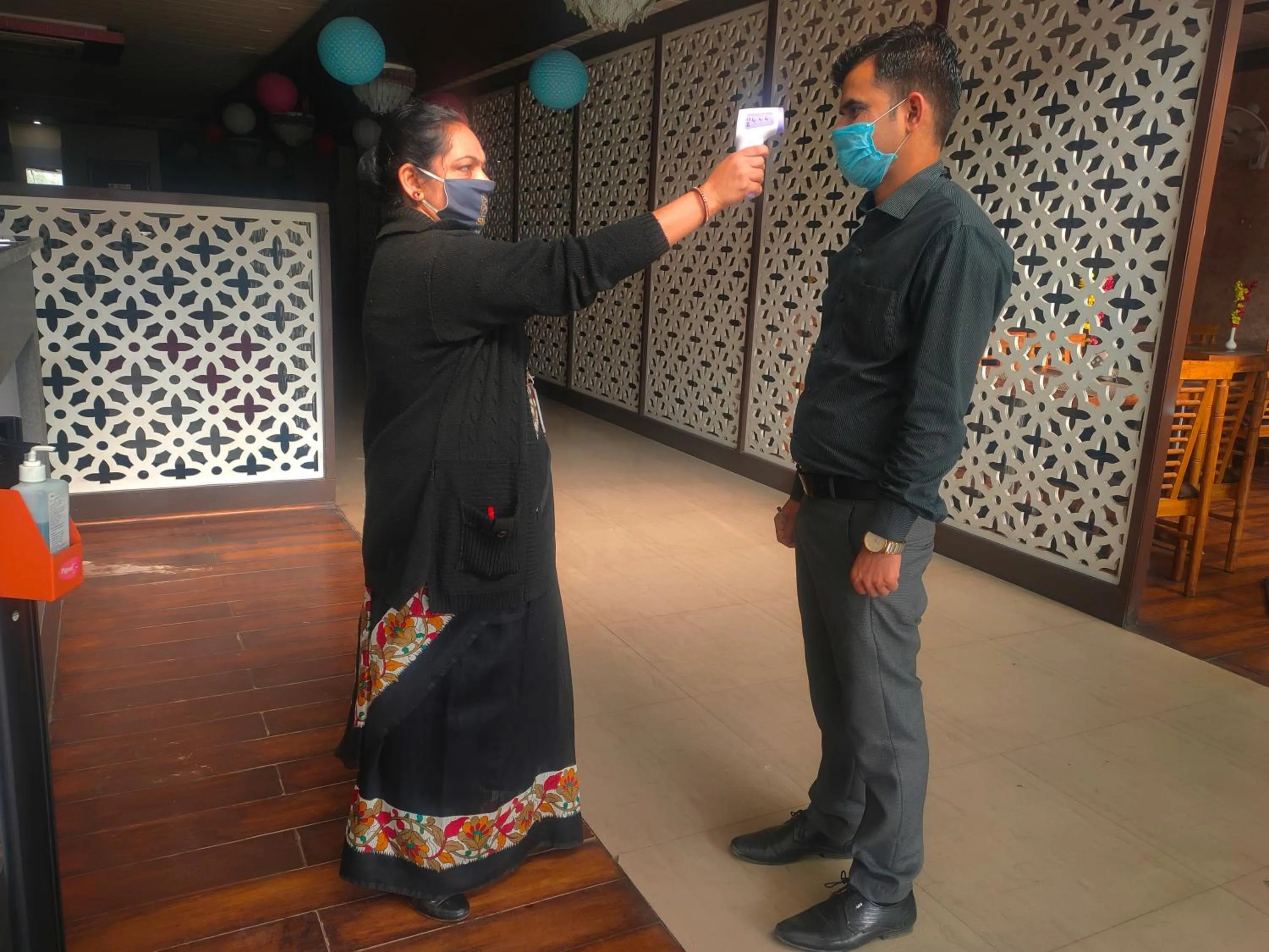 Patio in Spring Sky Mughalsarai By ShriGo Hotels