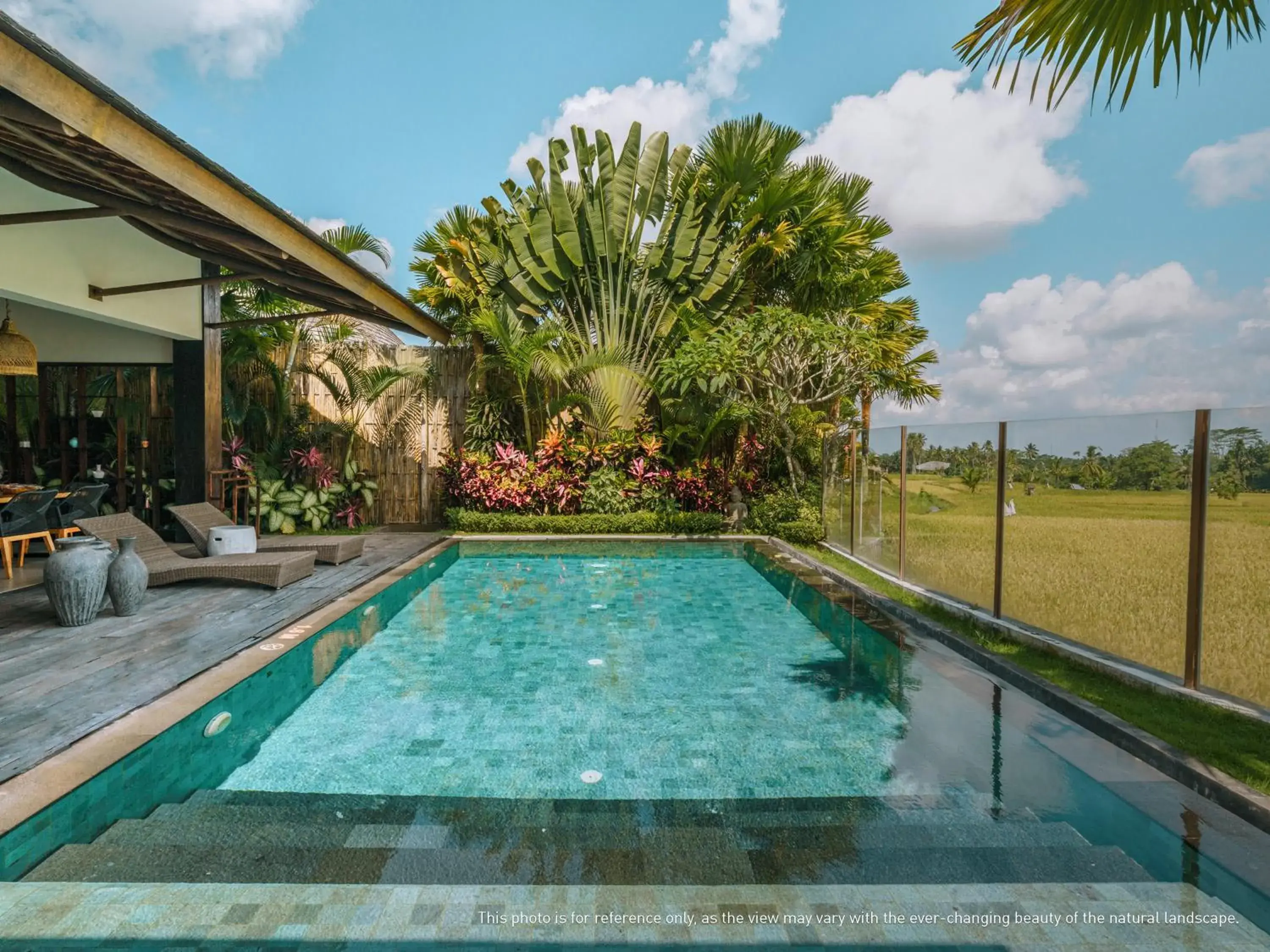 One-Bedroom Luxury Pool Villa with Rice Field View in K Club Ubud One-Bedroom Luxury Pool Villa with Rice Field View in K Club Ubud