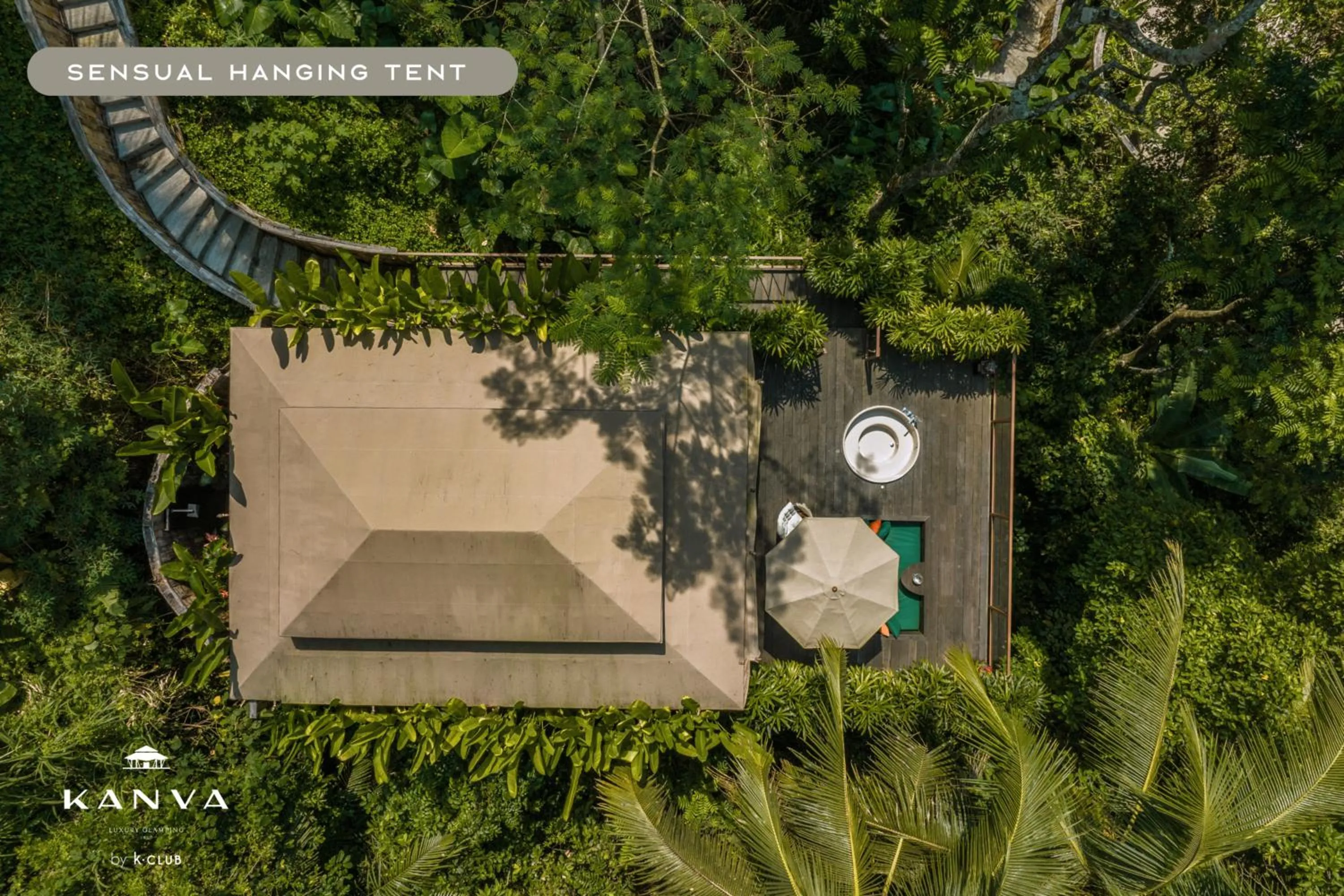 Natural landscape in K Club Ubud