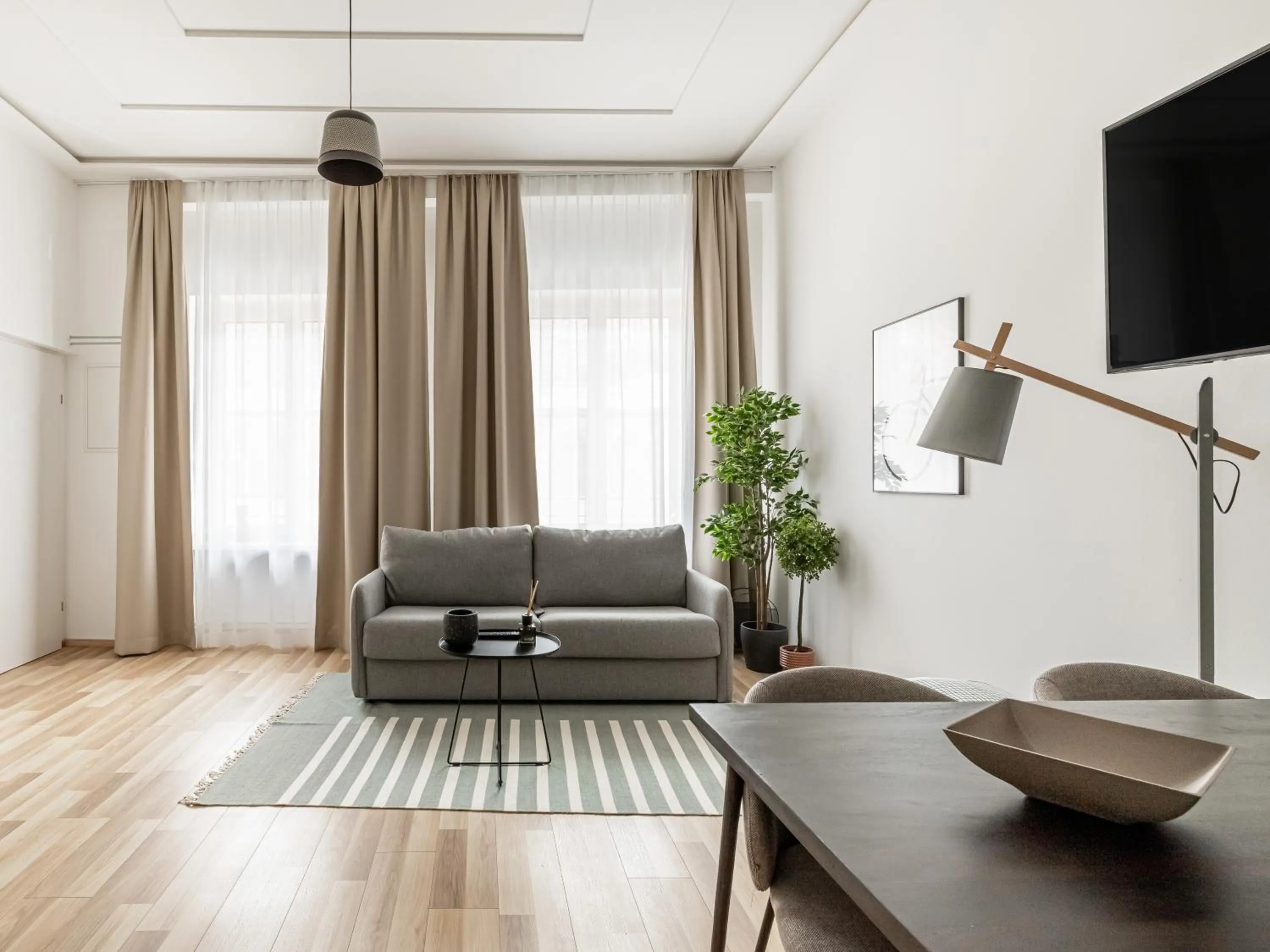 Seating area in Limehome Villach Kirchenplatz