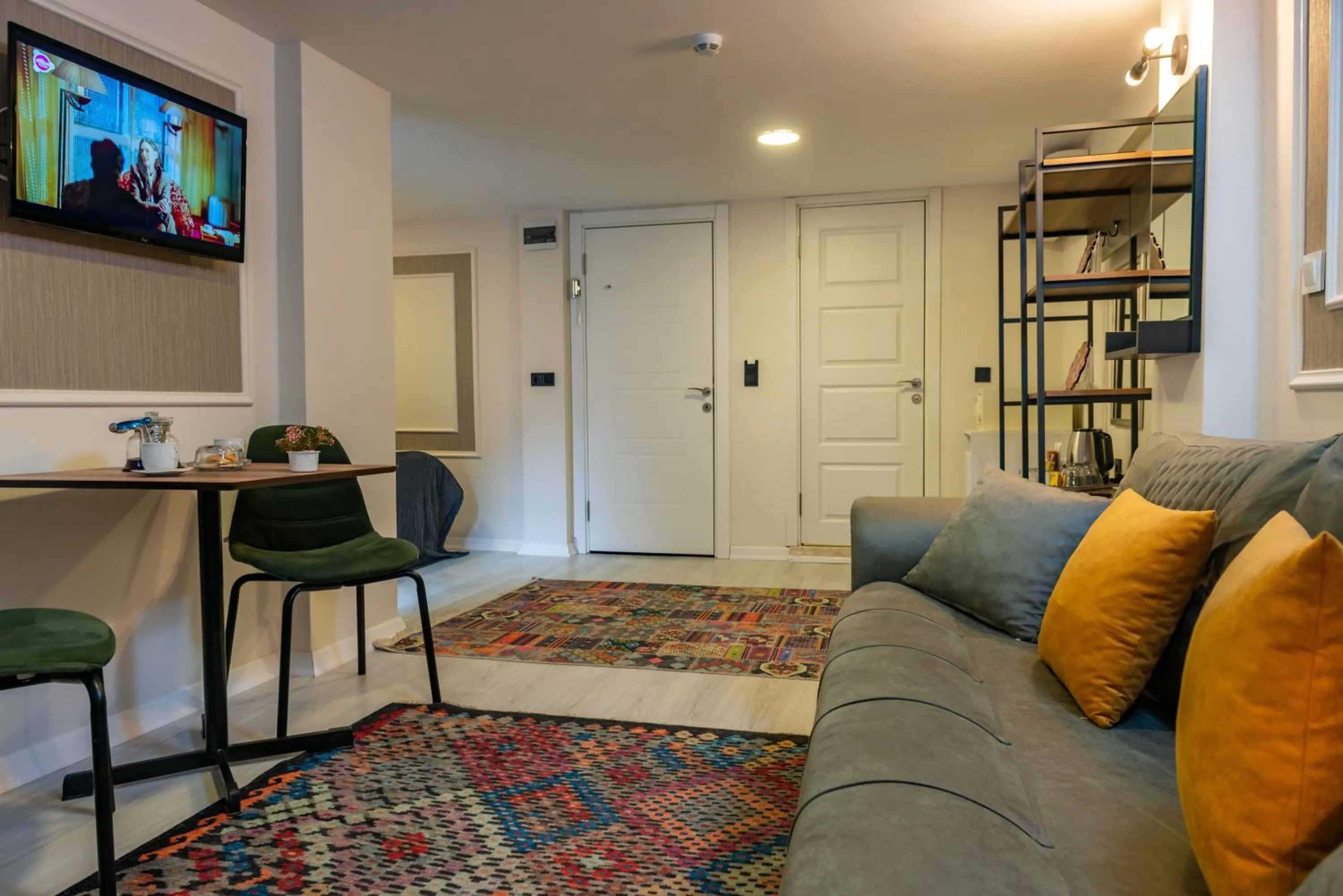 Seating area in BLUE MARMARA SUITES