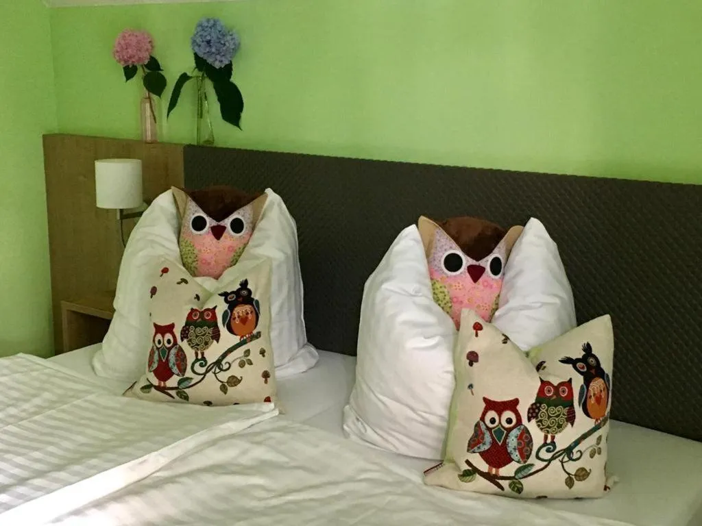 Photo of the whole room, Bed in Hotel Zur Waldhufe