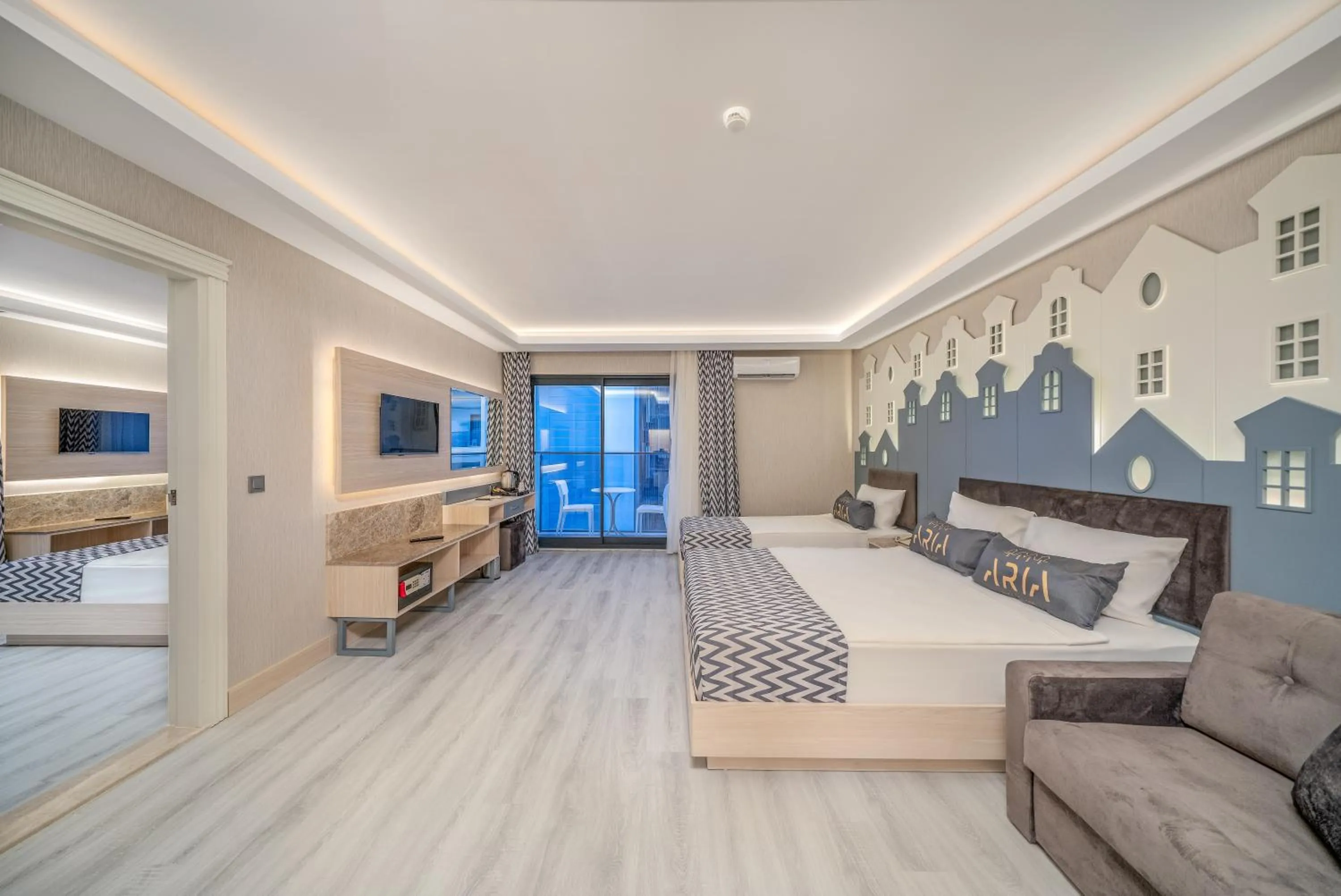 Bedroom, Bed in ARIA RESORT & SPA HOTEL Ultra All Inclusive