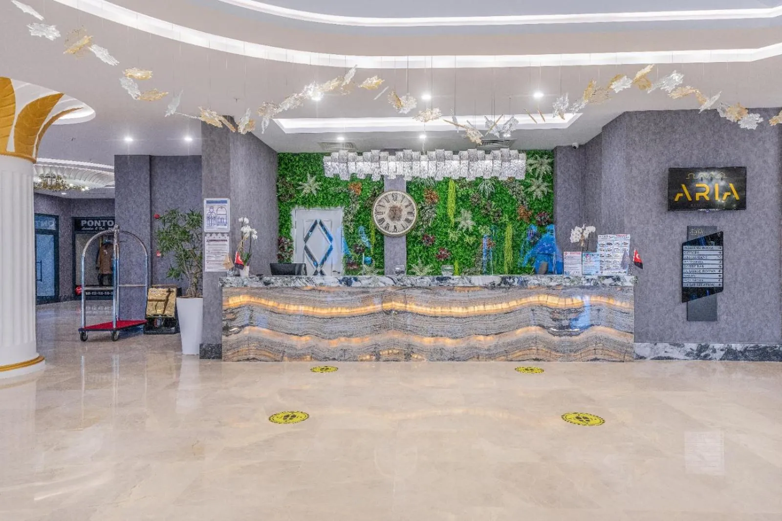 Lobby or reception in ARIA RESORT & SPA HOTEL Ultra All Inclusive