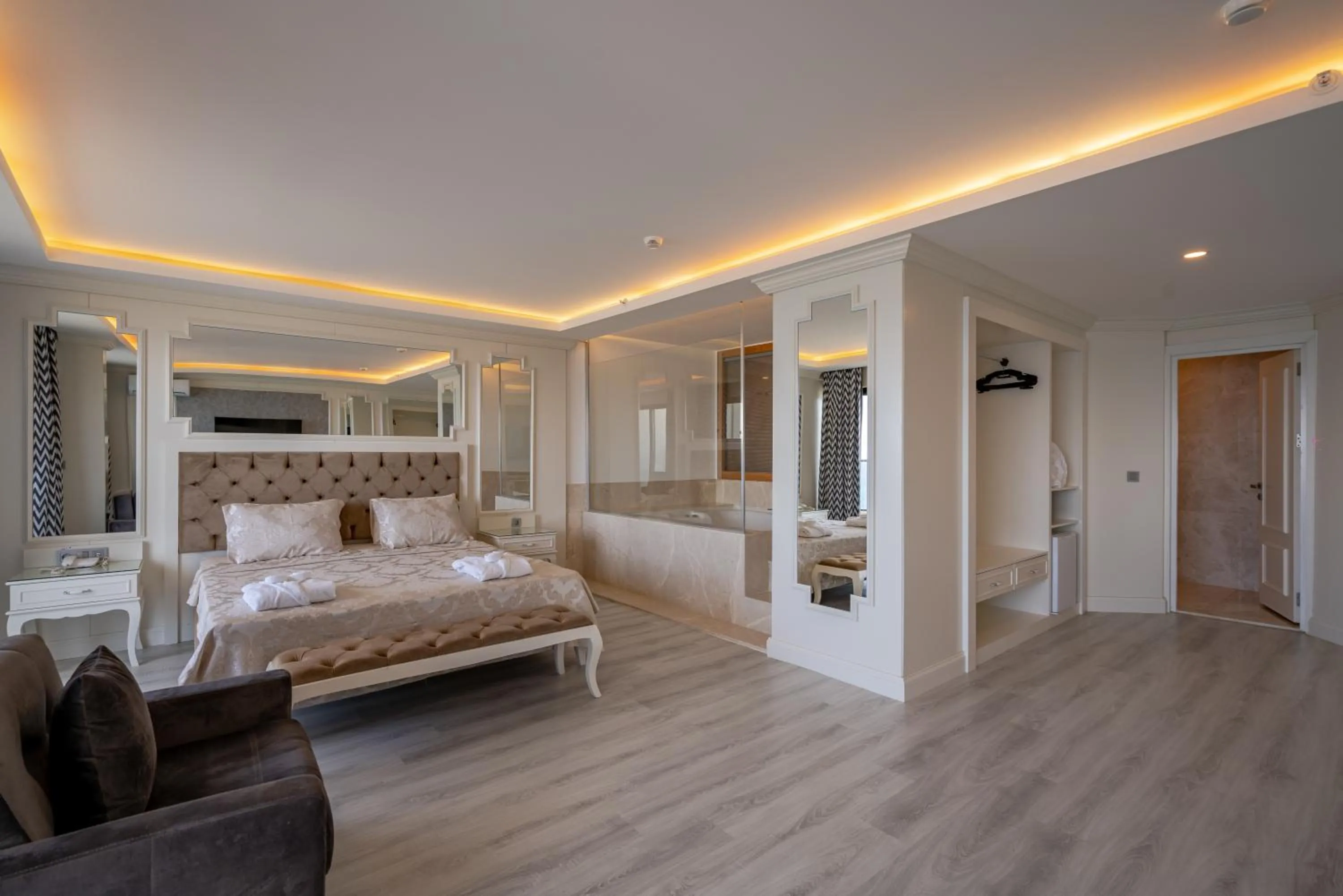 Photo of the whole room, Bed in ARIA RESORT & SPA HOTEL Ultra All Inclusive