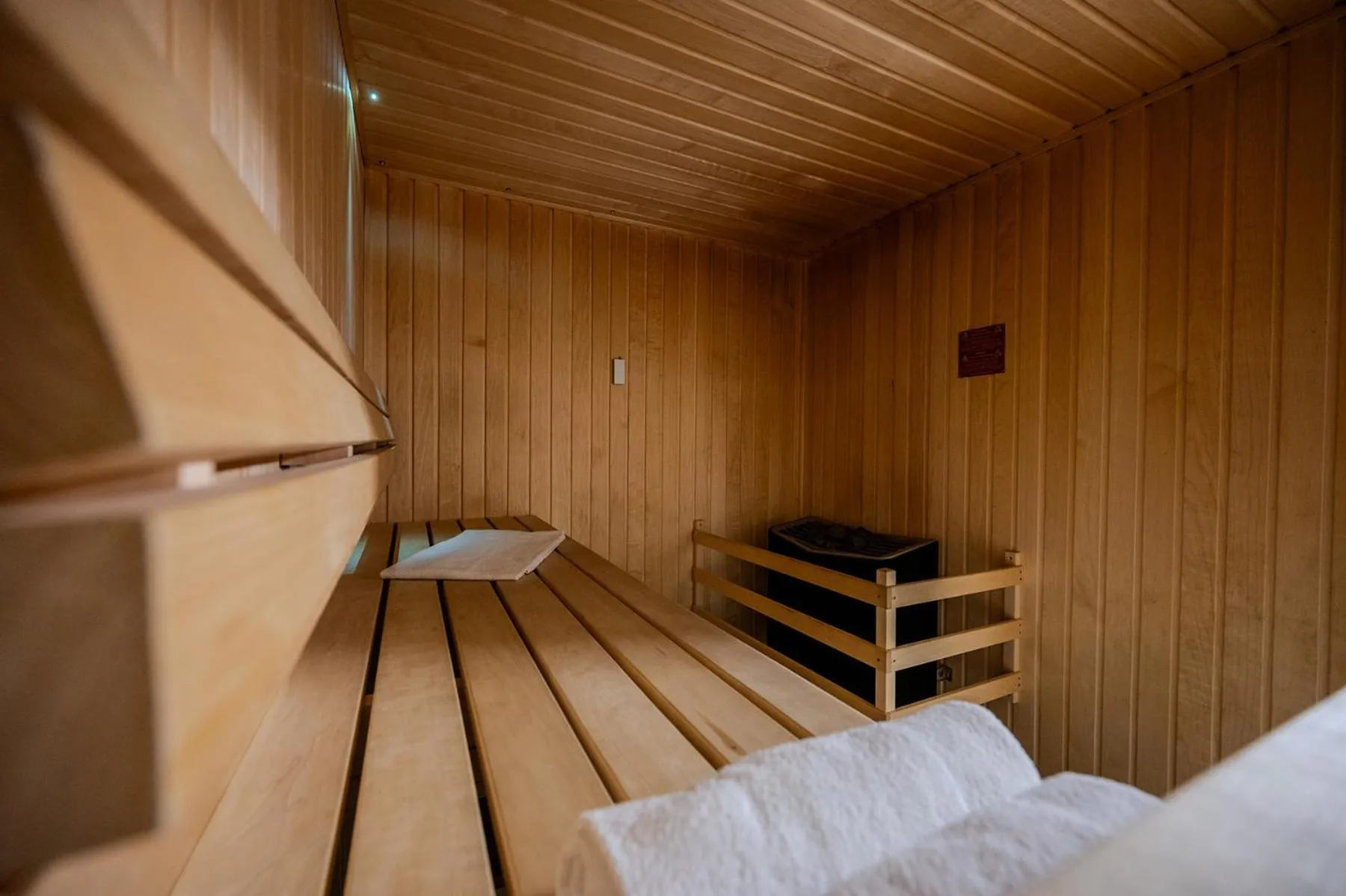 Sauna, Bed in Nemea Appart Hotel Paris Levallois