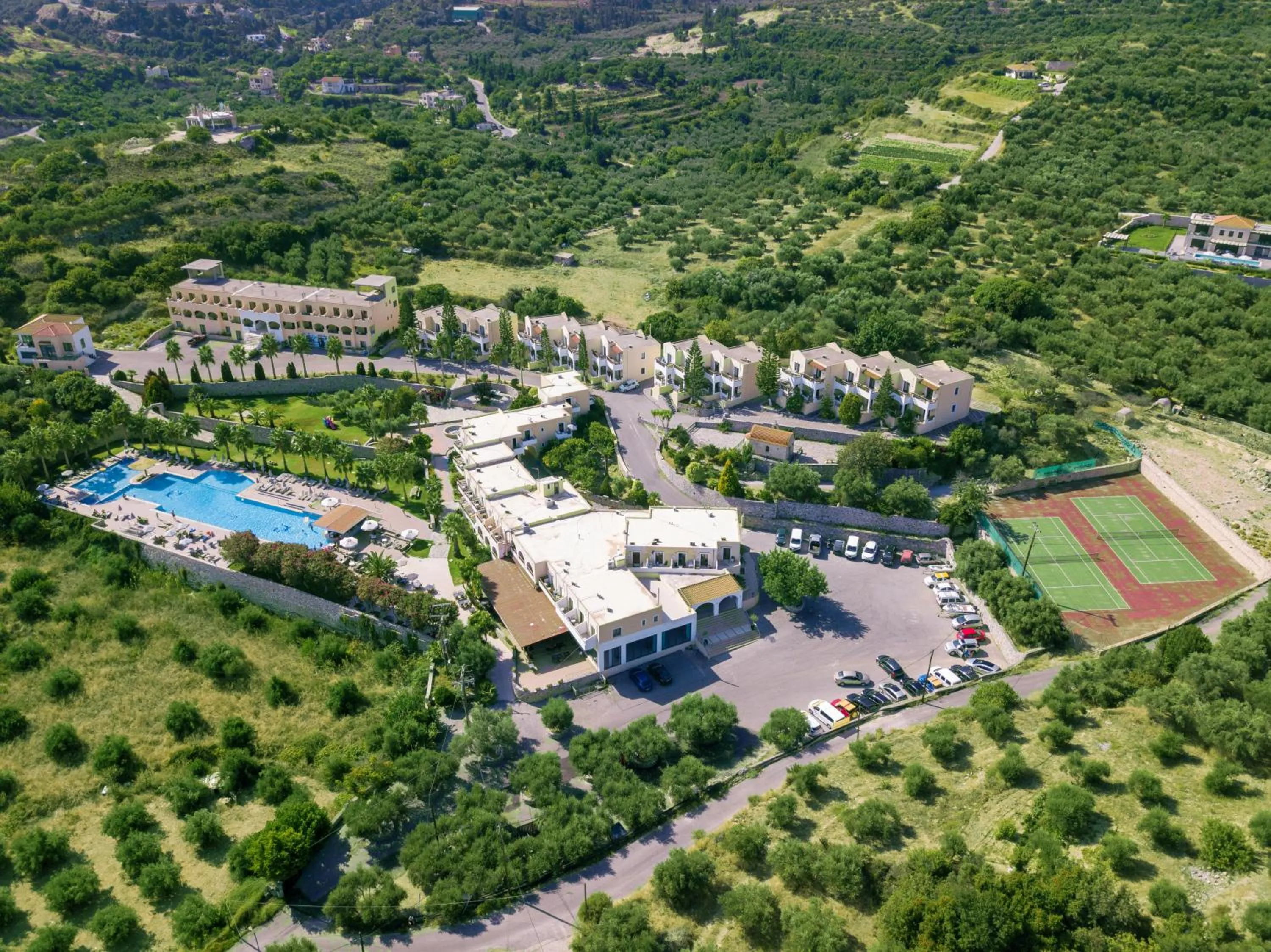 Property building in Almyrida Village & Waterpark