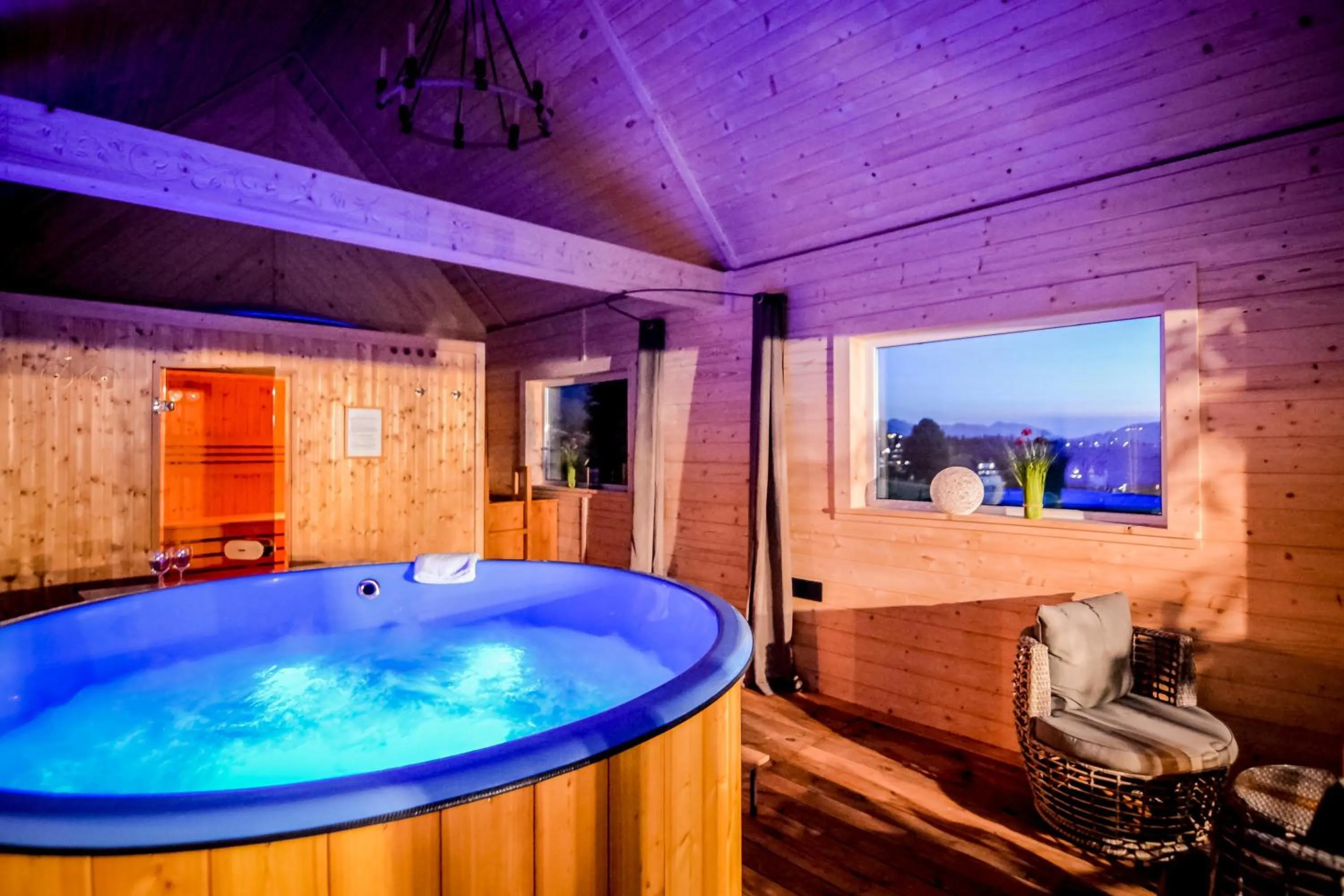 Hot Tub in Ośrodek Wypoczynkowy Bernadetta