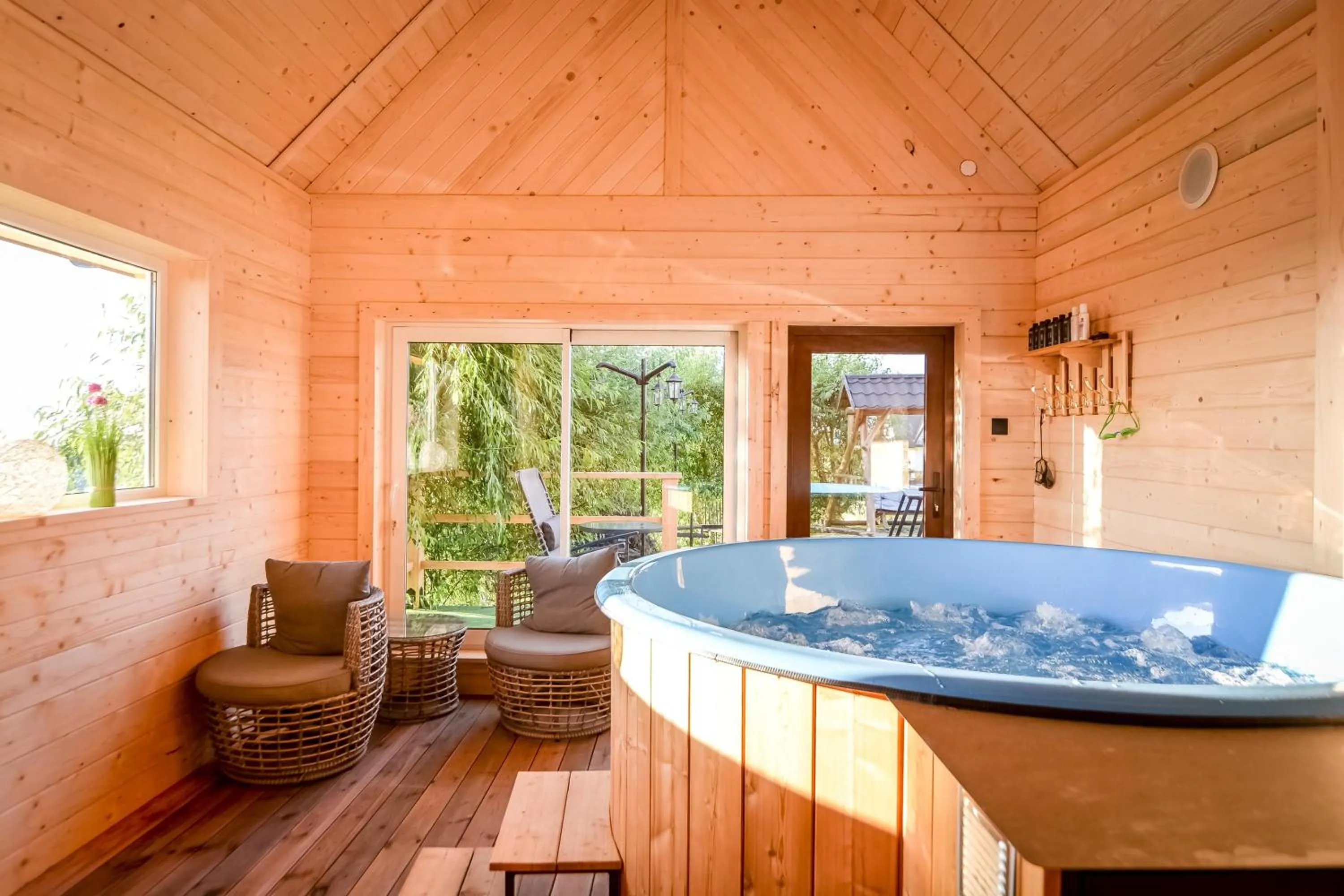 Hot Tub in Ośrodek Wypoczynkowy Bernadetta