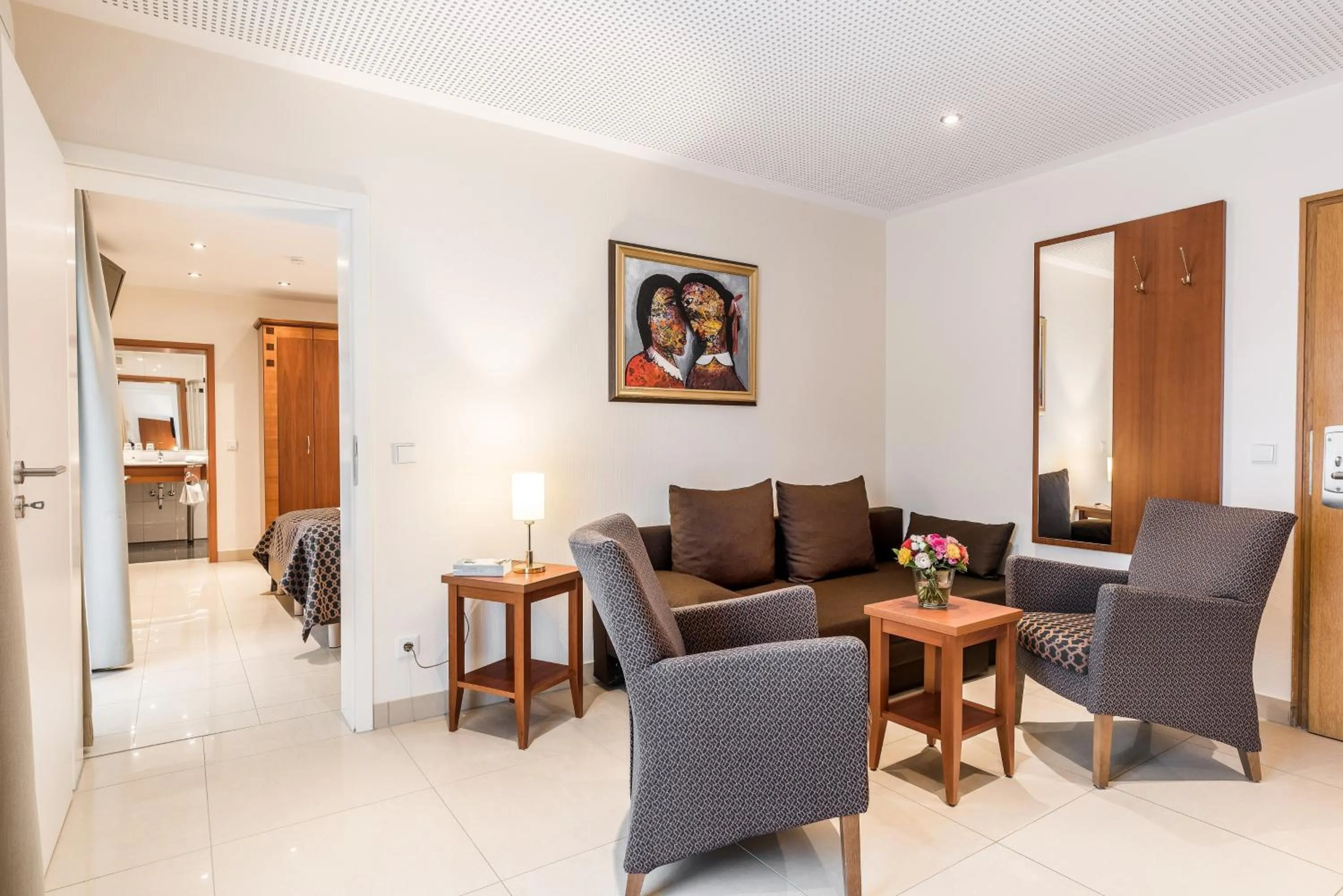 Living room in Wellness- und Gartenhotel Heusser