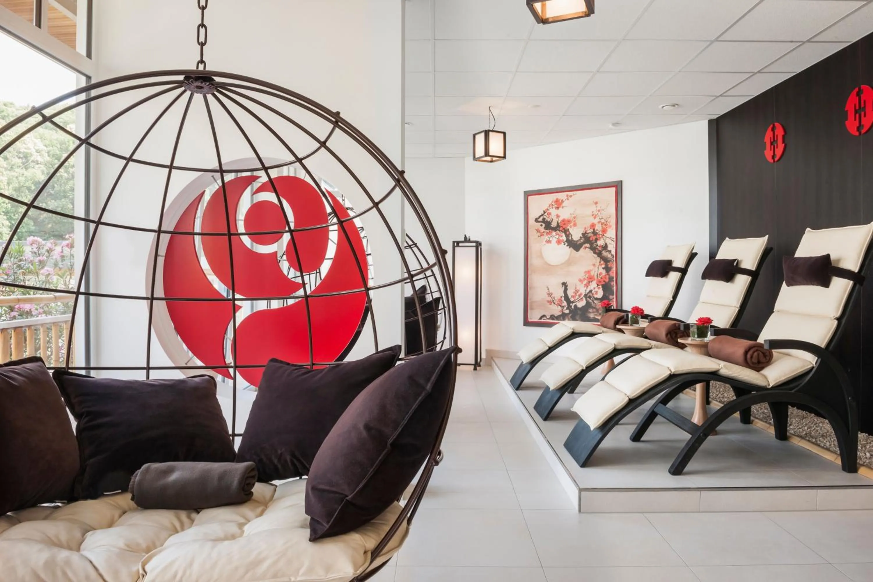 Spa and wellness centre/facilities in Wellness- und Gartenhotel Heusser