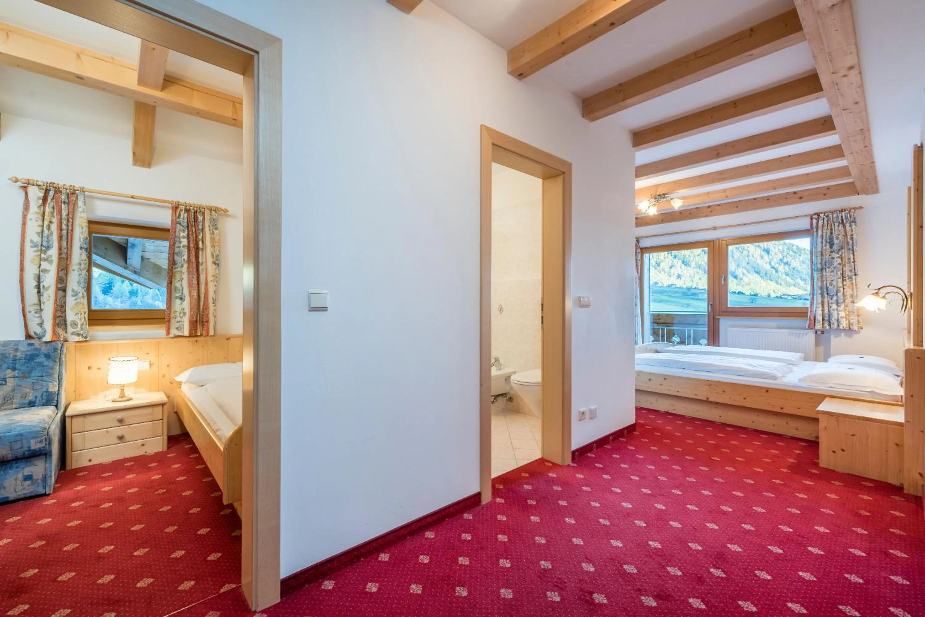 Bedroom, Bed in Hotel Kaserhof