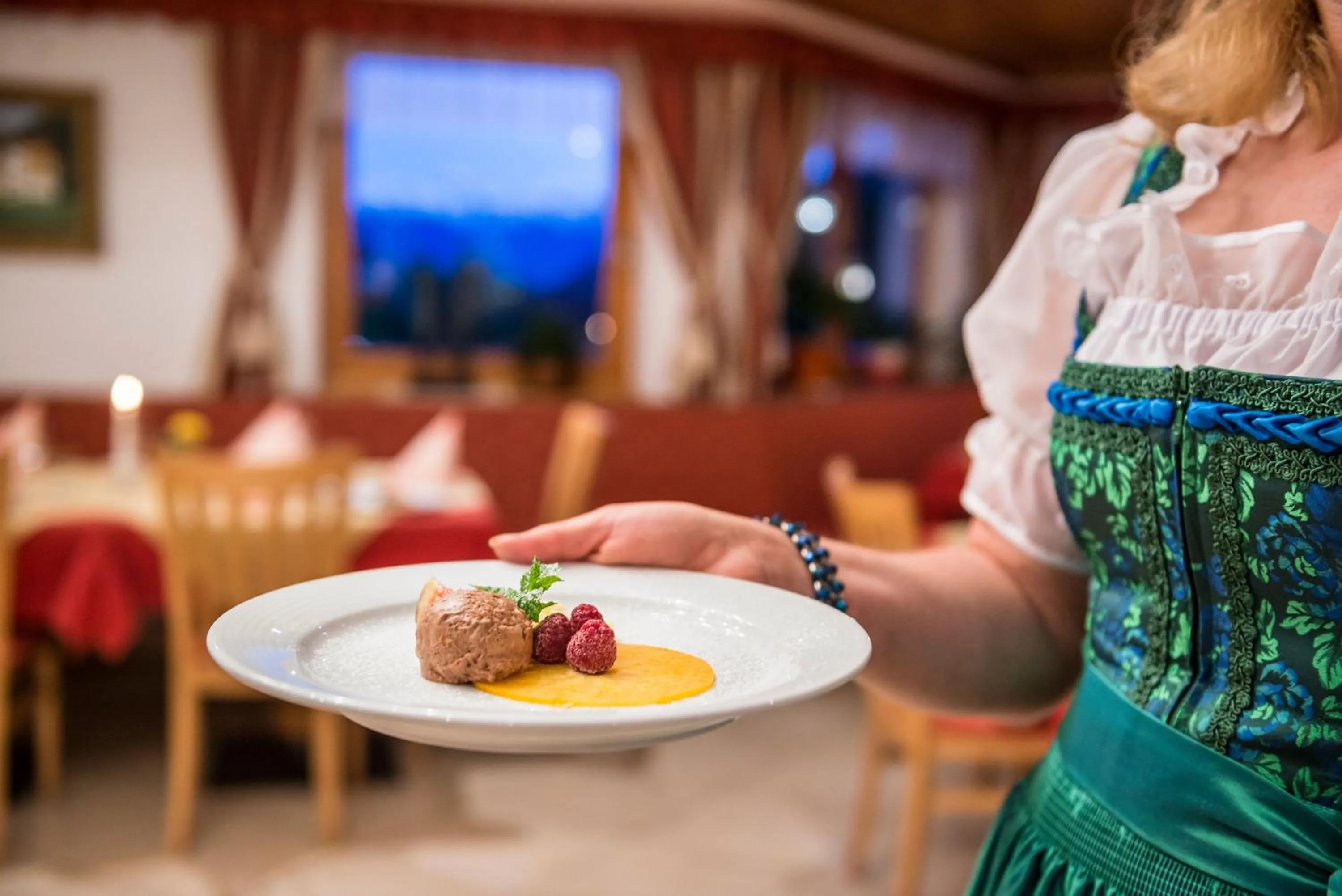 Food close-up in Hotel Kaserhof