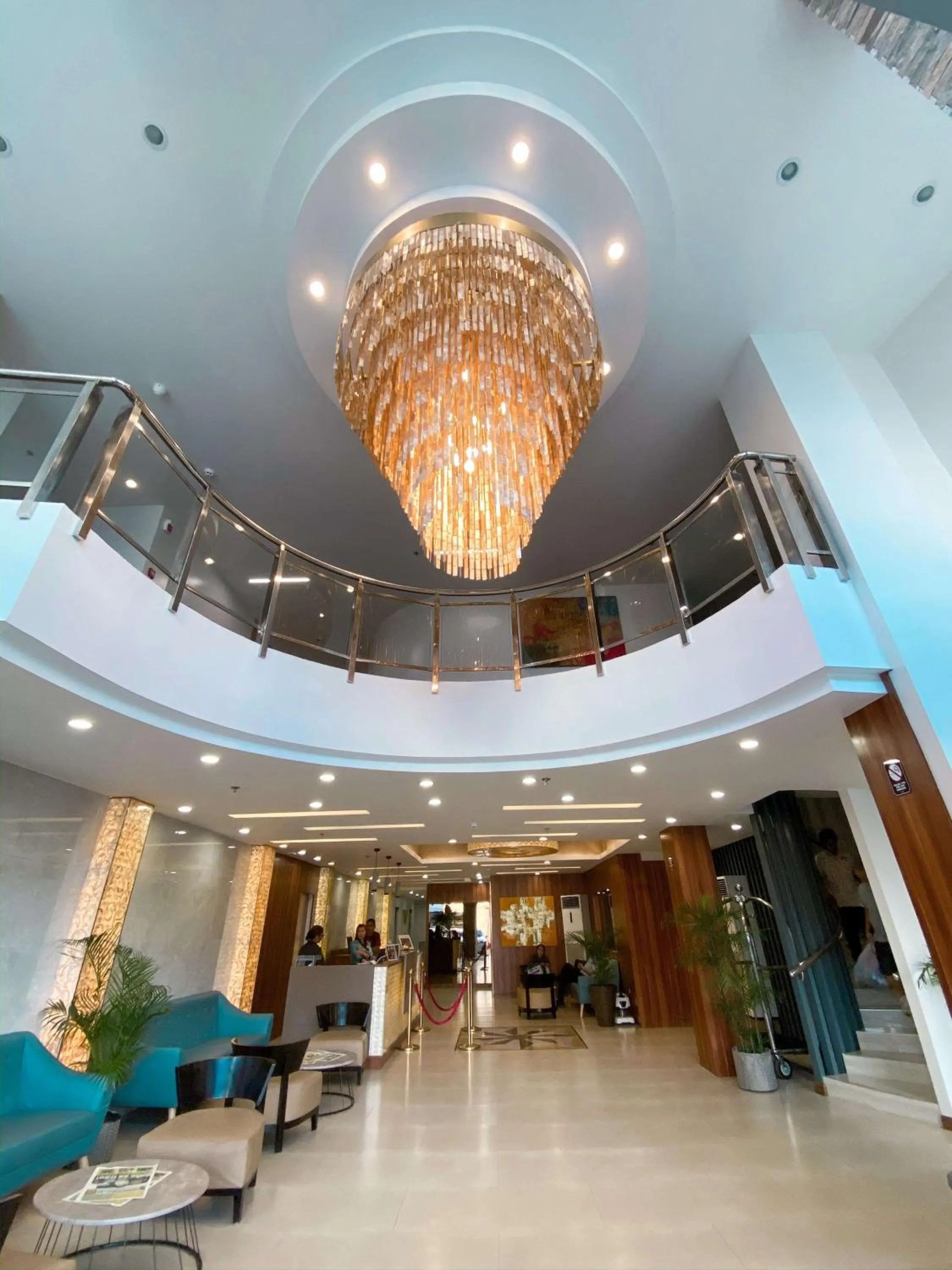 Lobby or reception in L' Meridian Suites