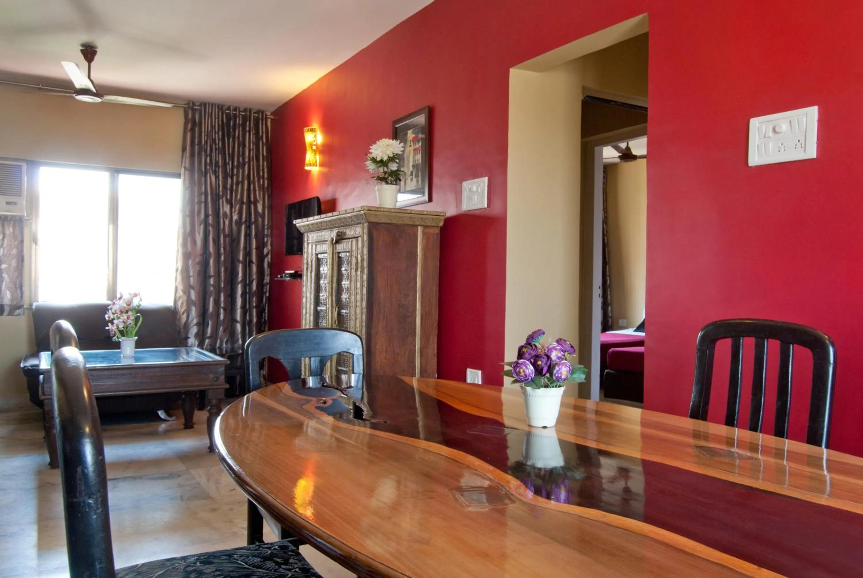 Living room in Landmark Asia Serviced Apartments