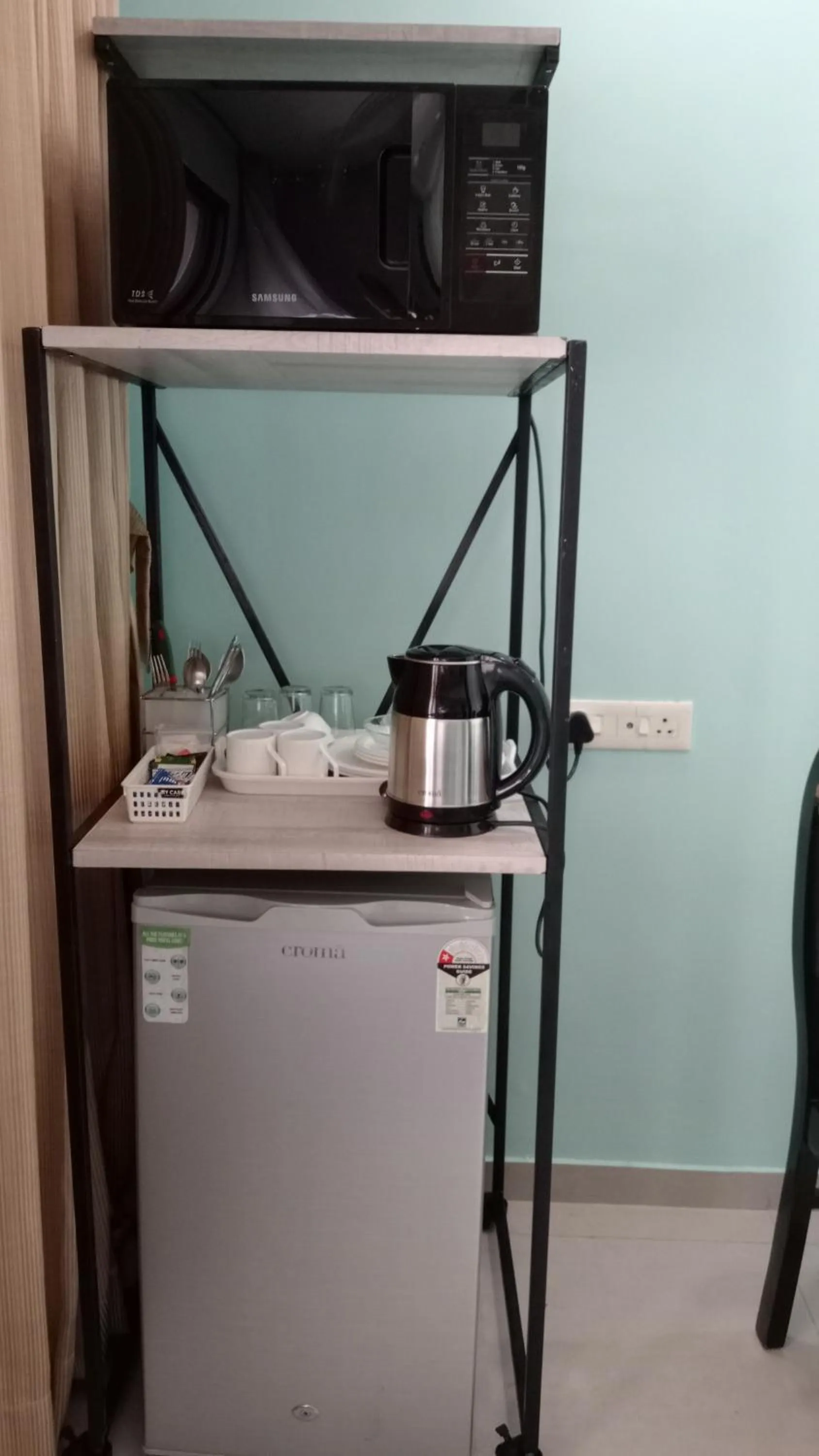 Kitchen or kitchenette in Landmark Asia Serviced Apartments