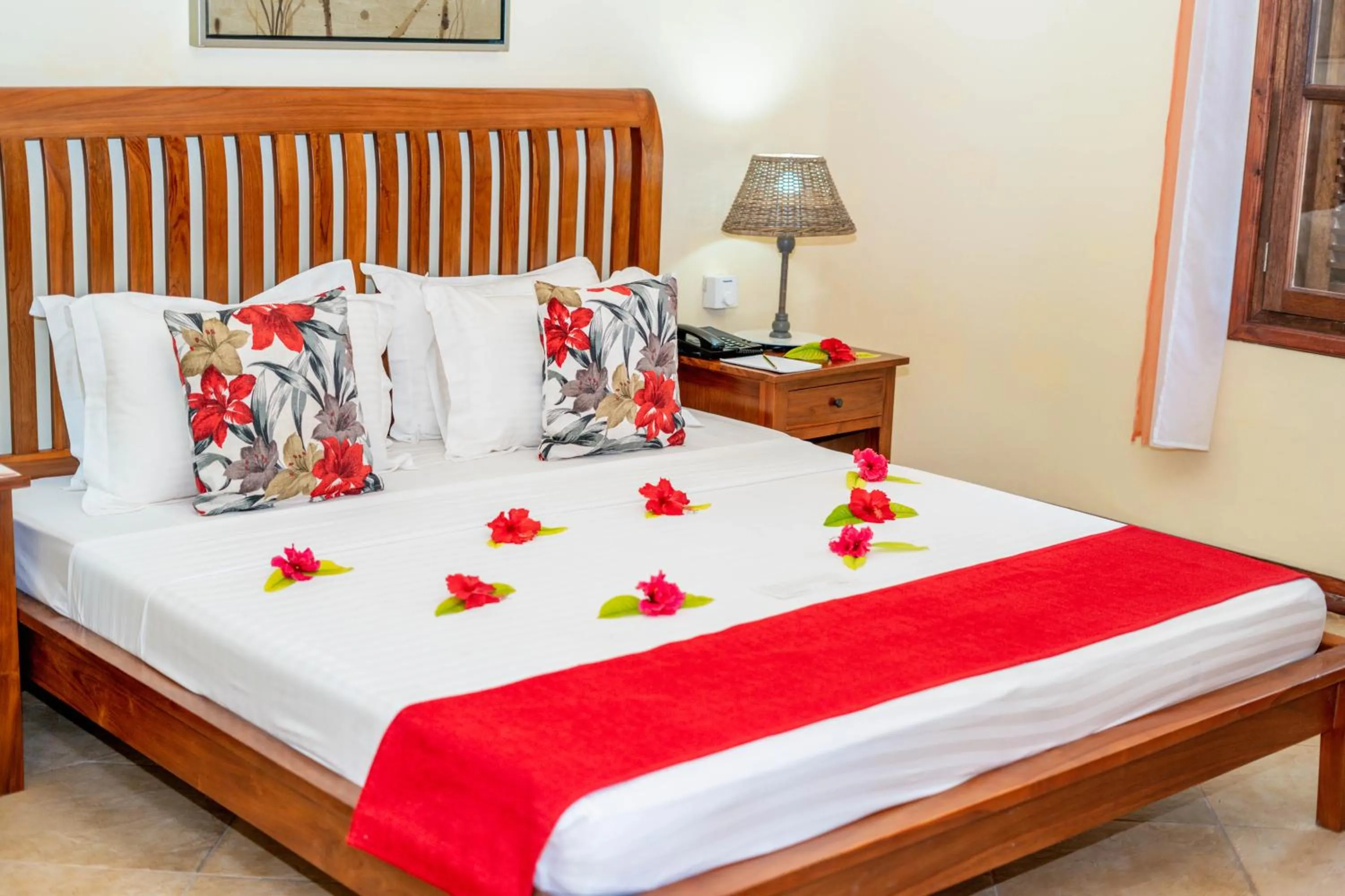 Bed in Castello Beach Hotel