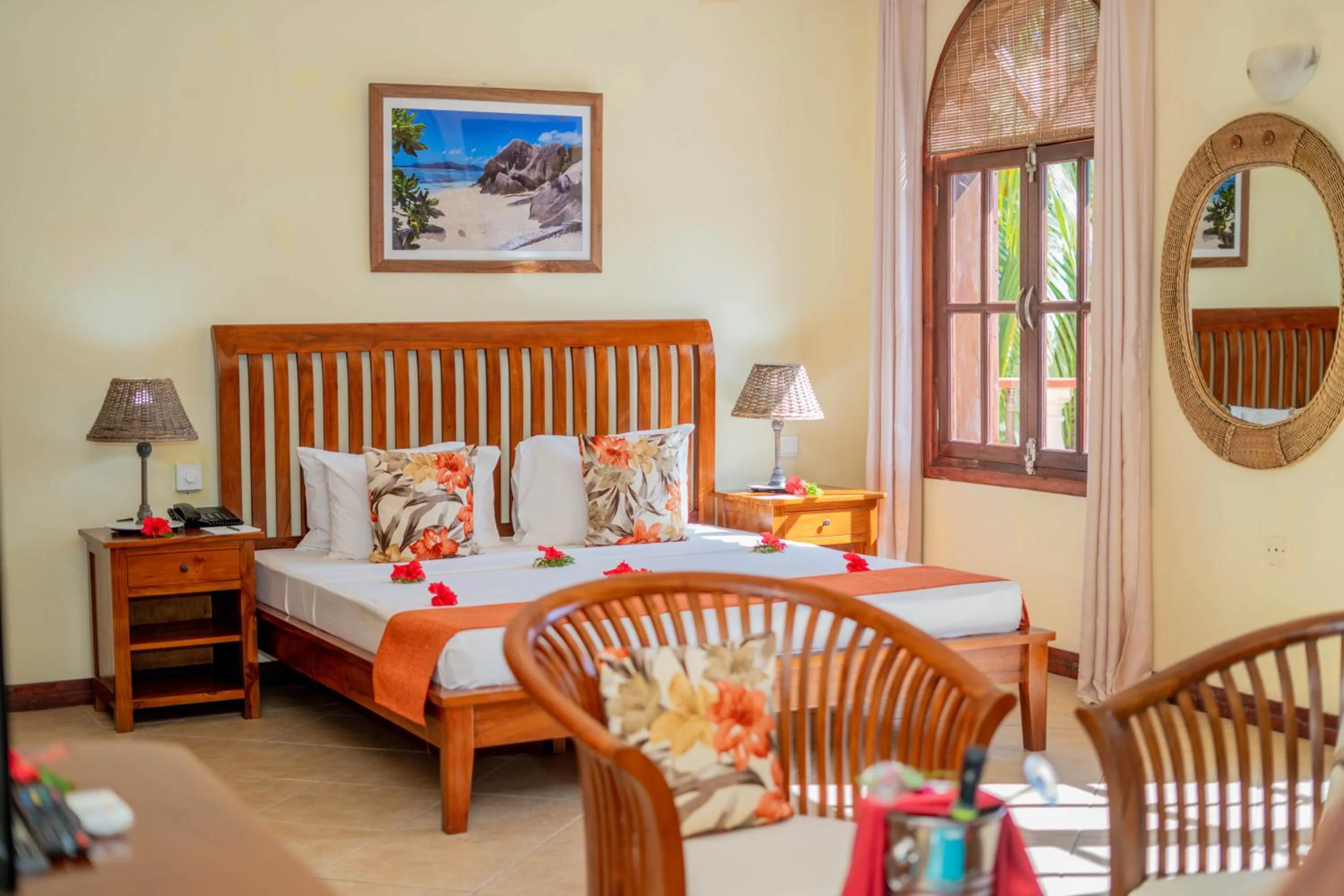 Bed in Castello Beach Hotel