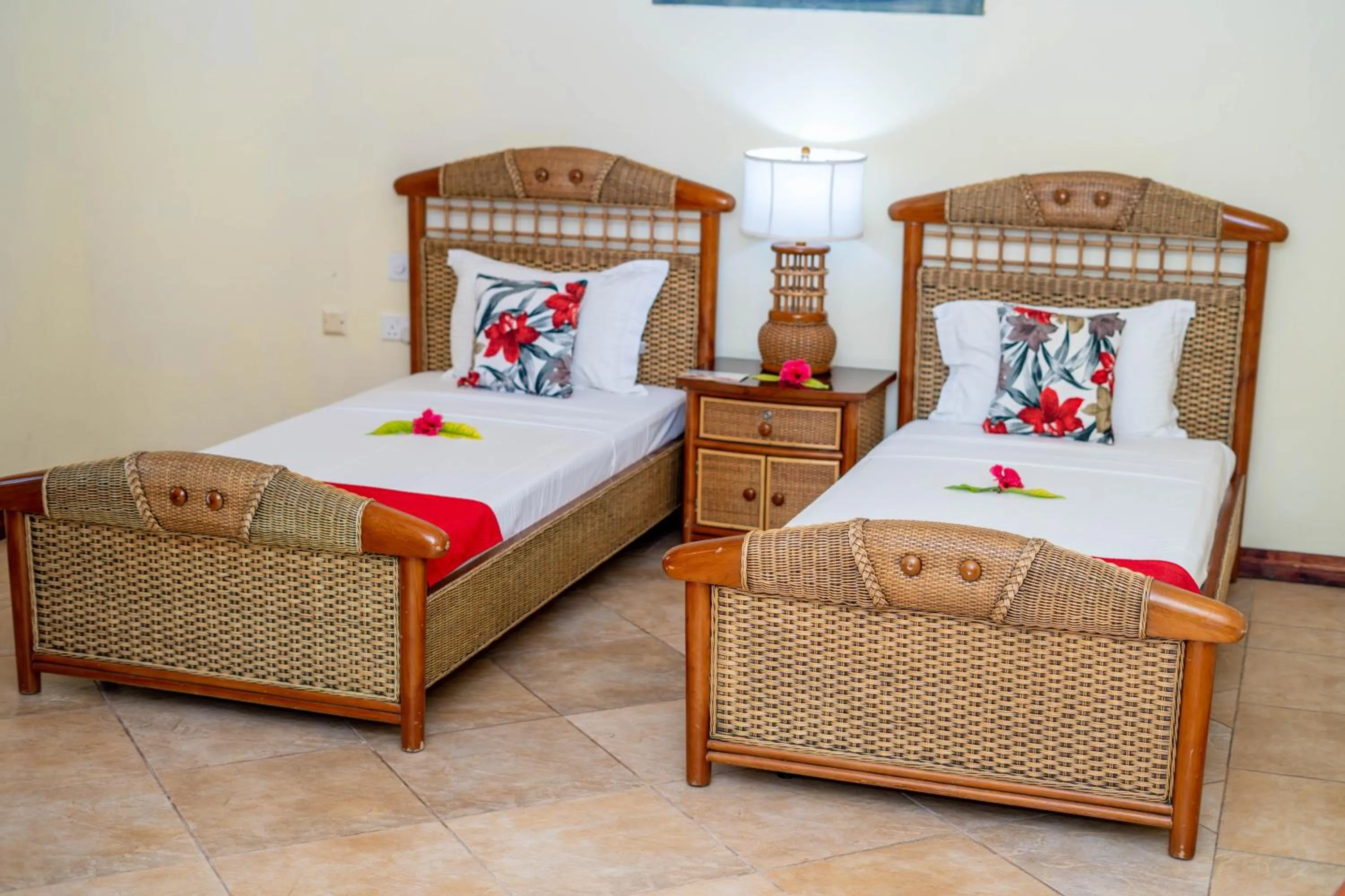 Bed in Castello Beach Hotel