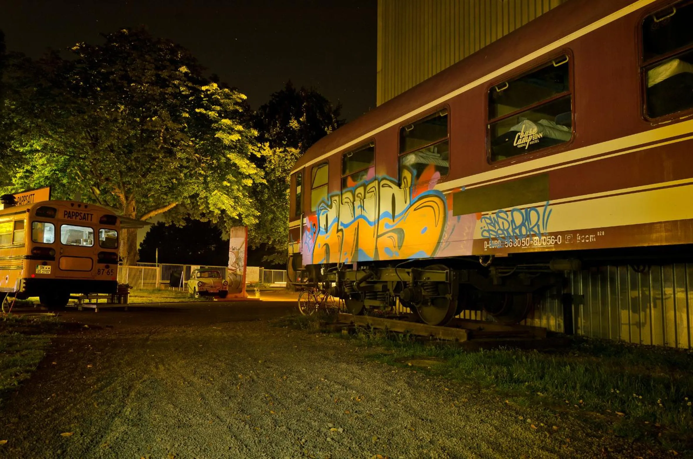 Night in BaseCamp Bonn