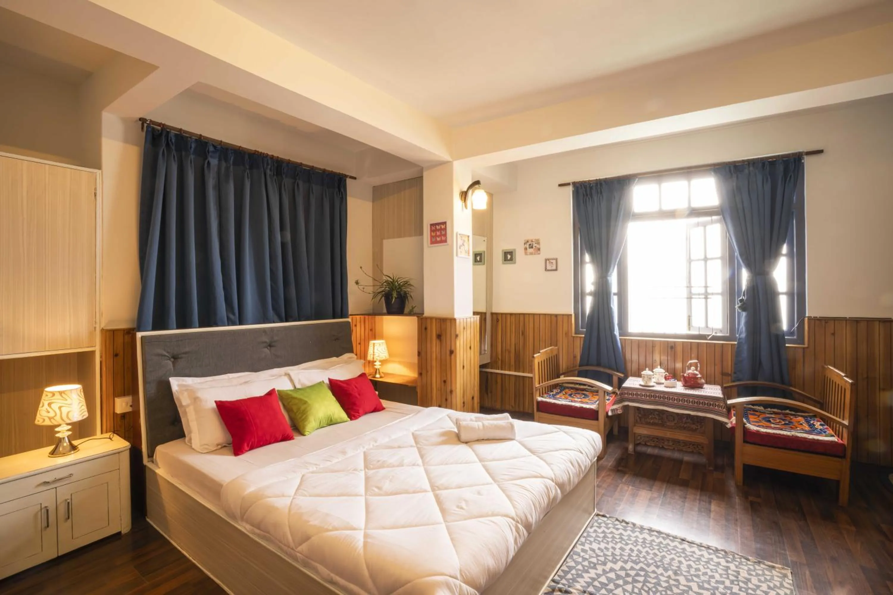 Bed in Zostel Gangtok