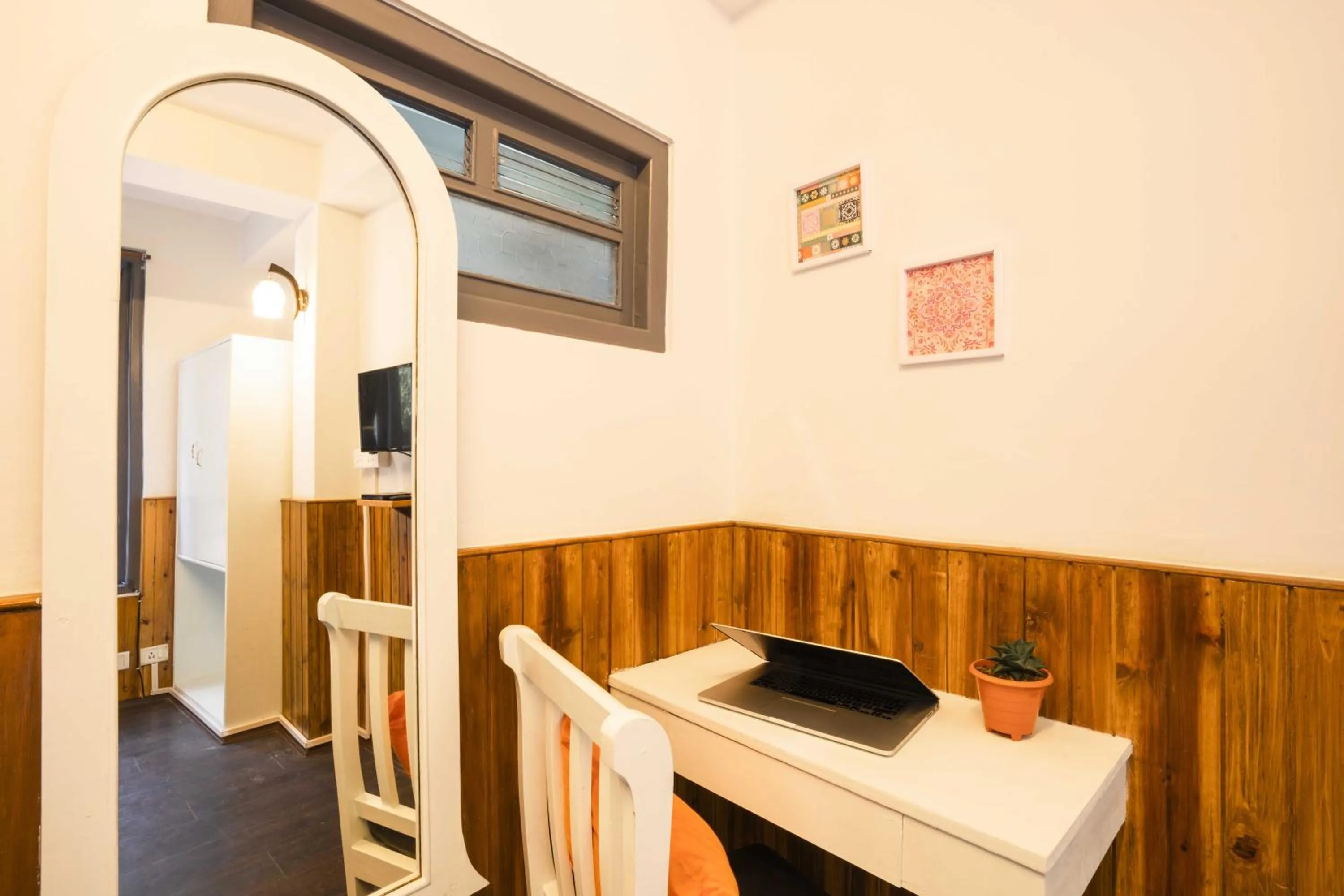 Seating area in Zostel Gangtok