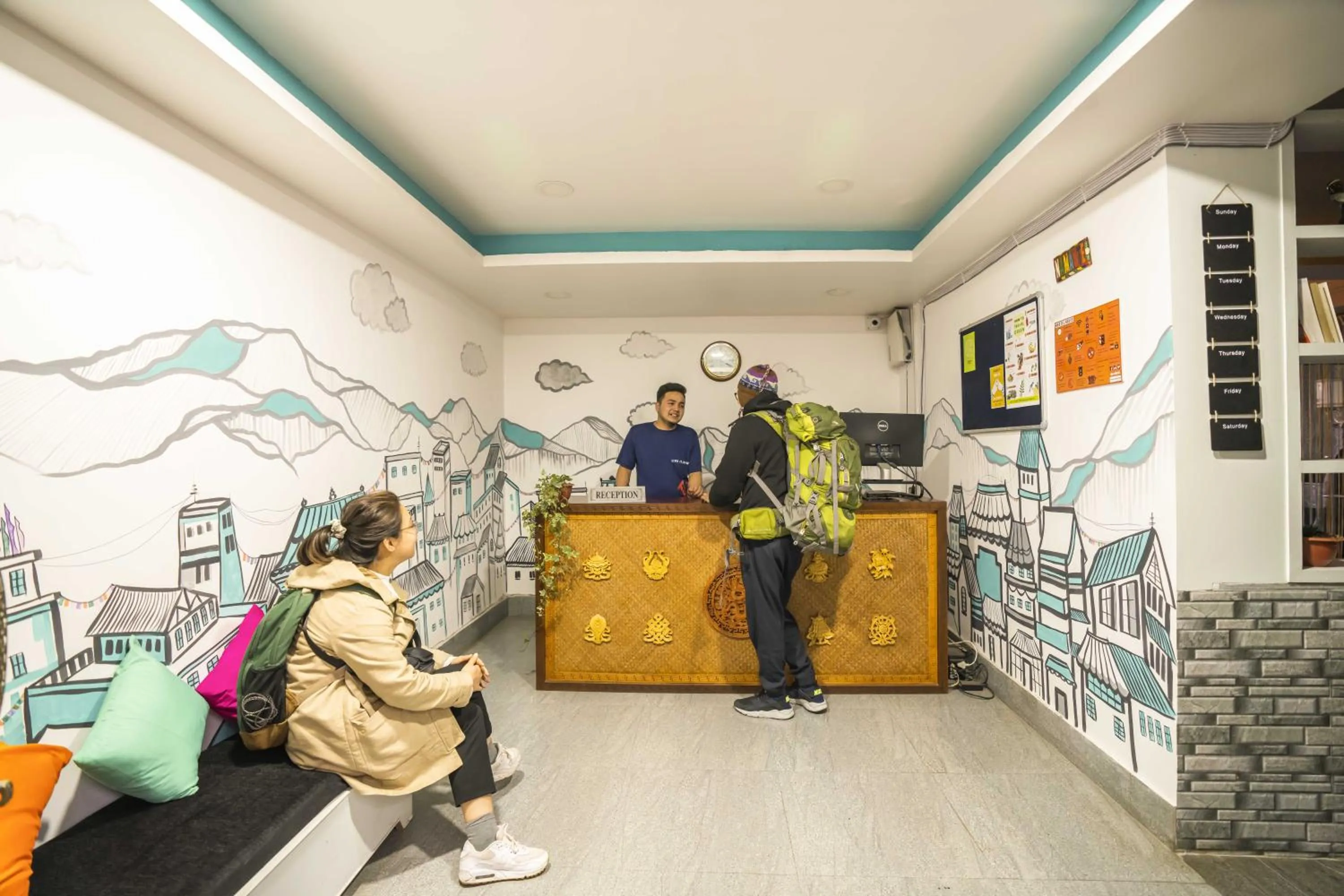 People in Zostel Gangtok