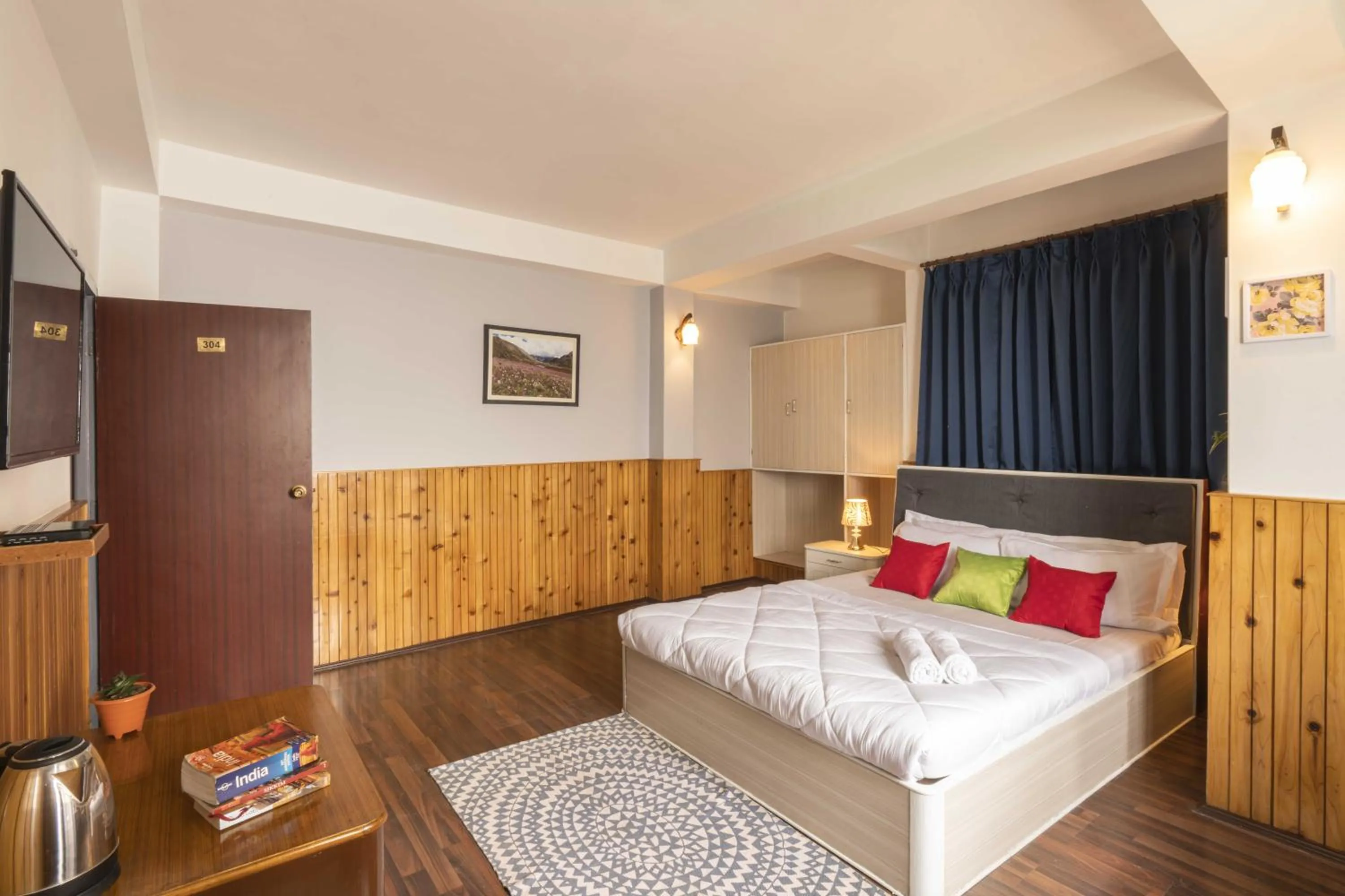 Bed in Zostel Gangtok