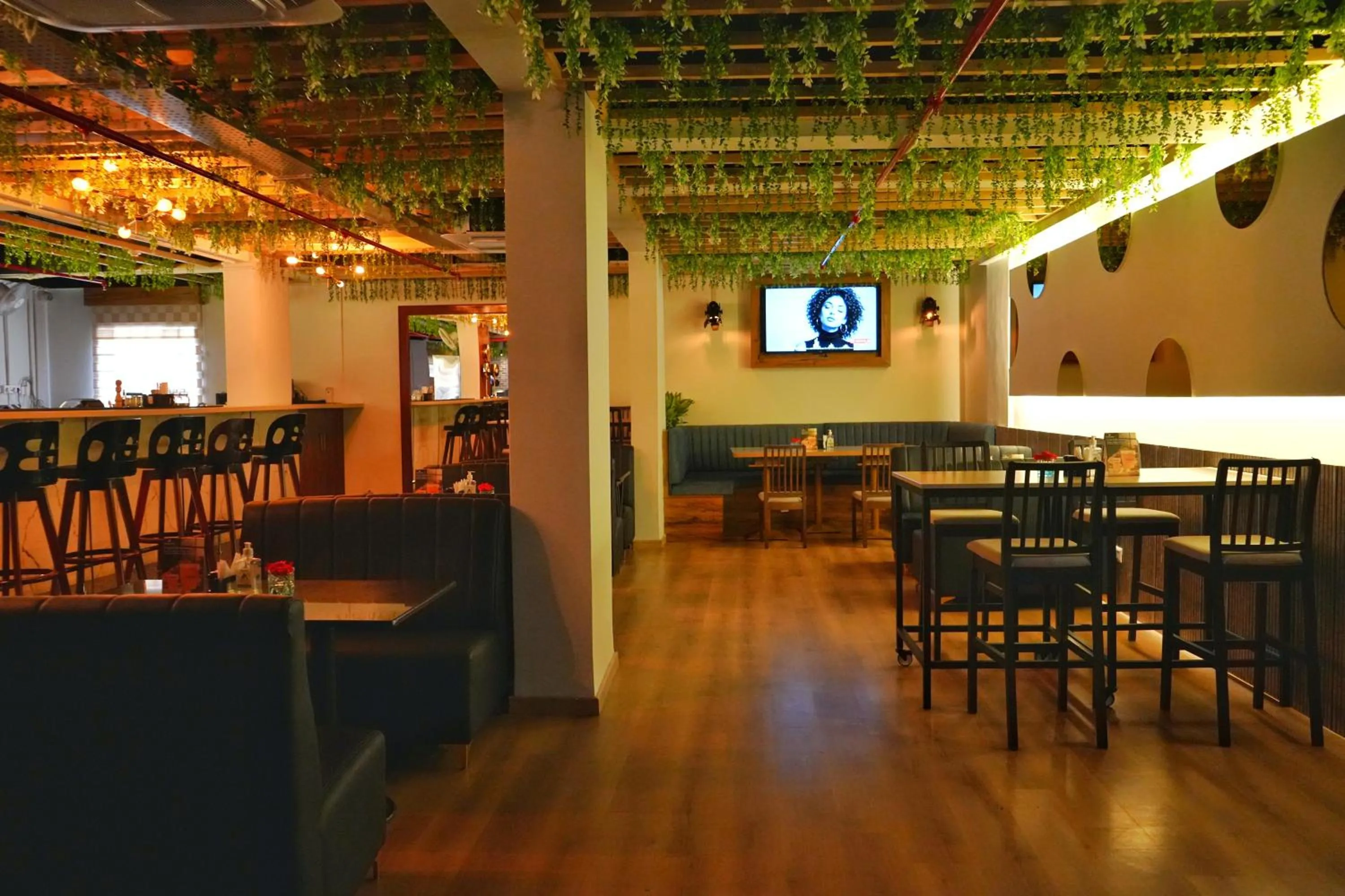 Lounge or bar in The Altruist Hotel Whitefield