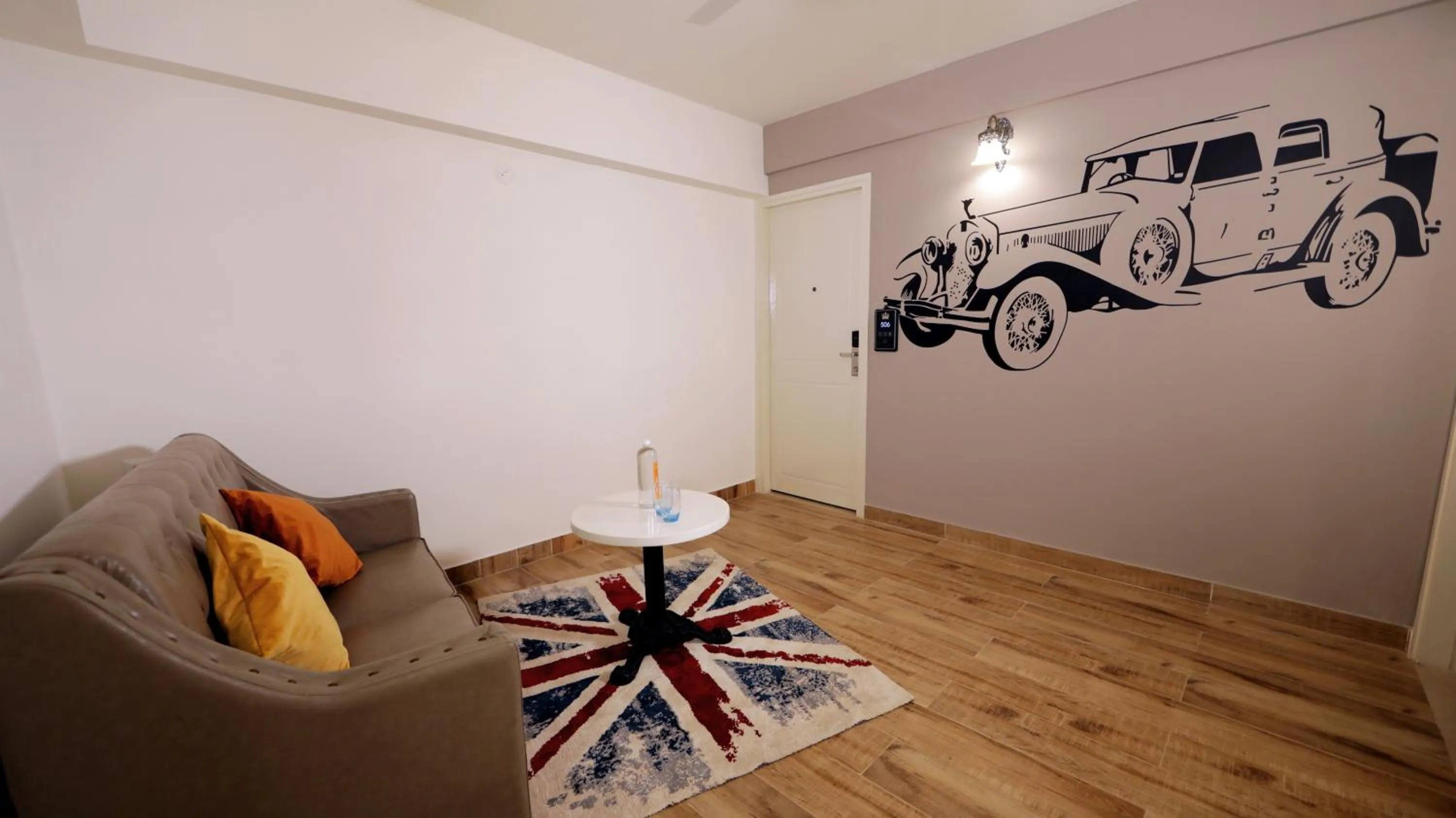 Living room in The Altruist Hotel Whitefield